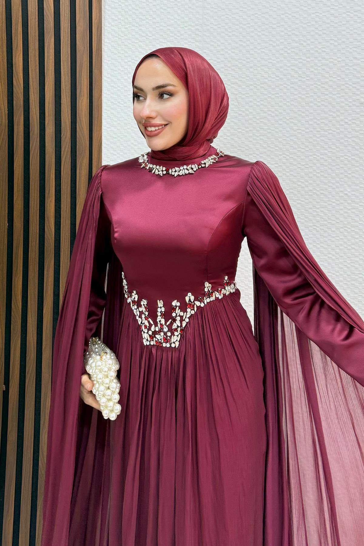 Dila Yoryo Abiye Bordo