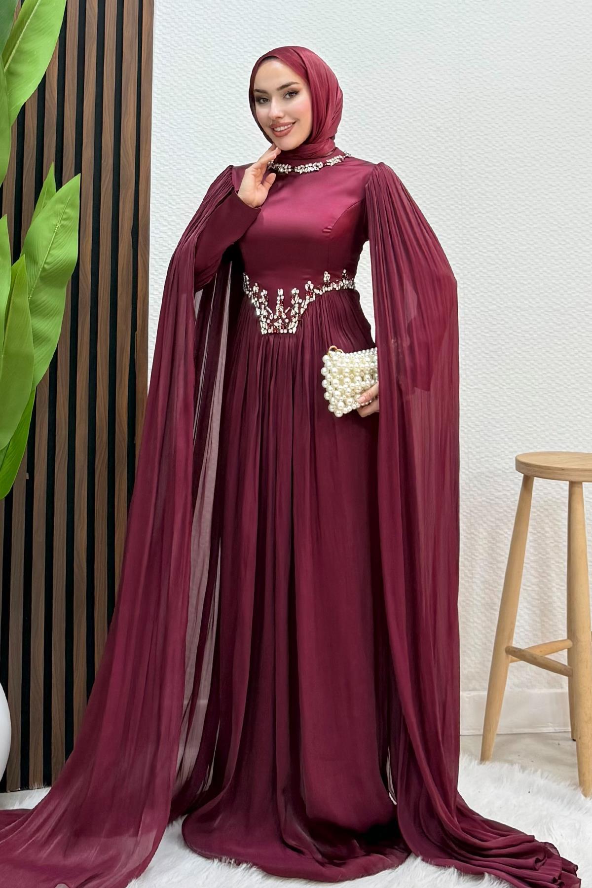 Dila Yoryo Abiye Bordo