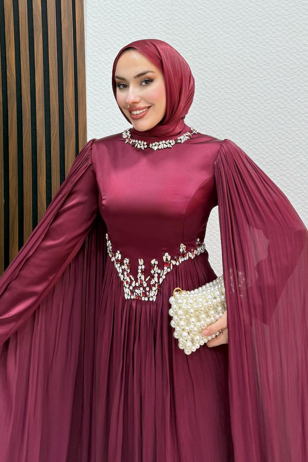 Dila Yoryo Abiye Bordo
