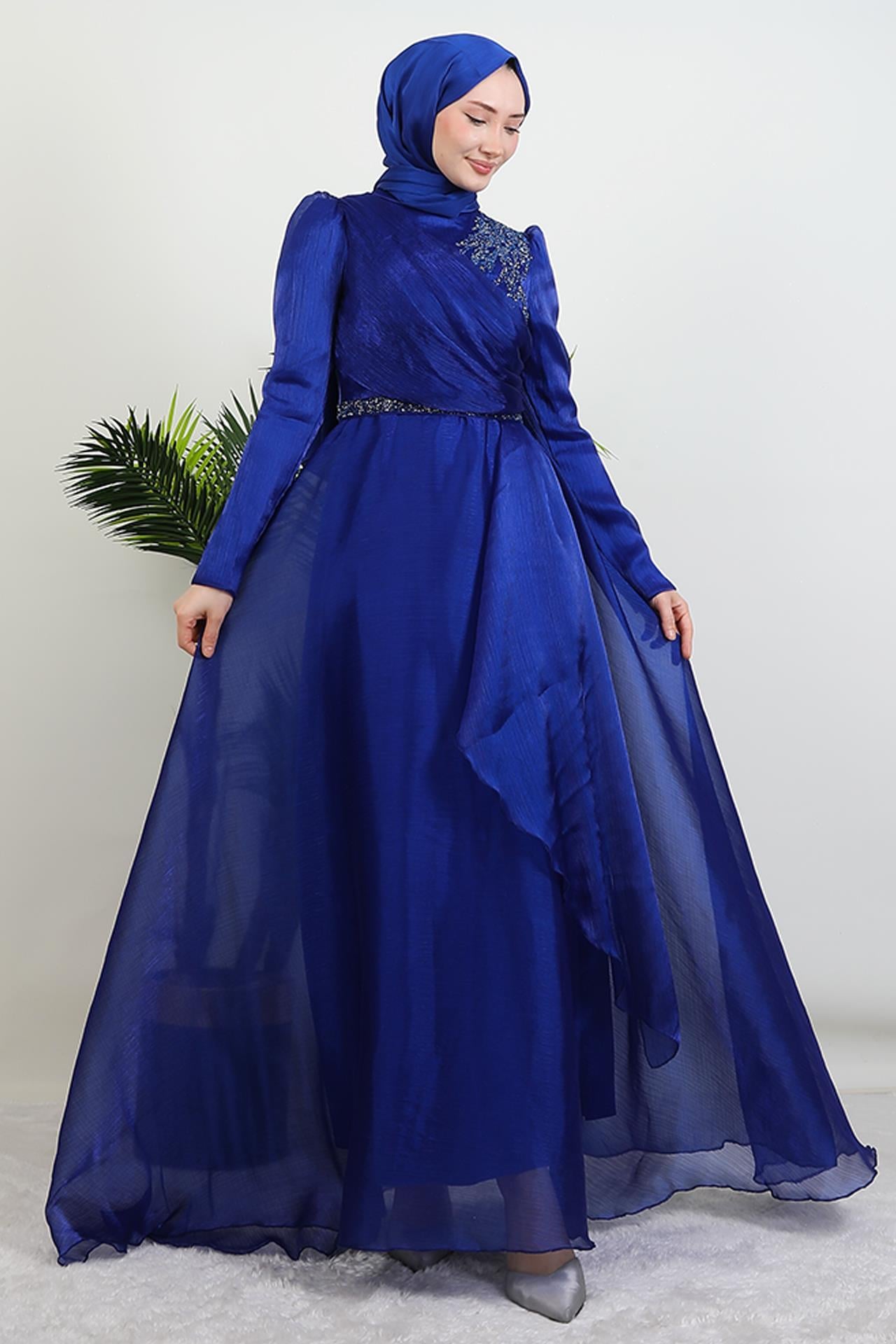 Eliza Tesettür Abiye Saks