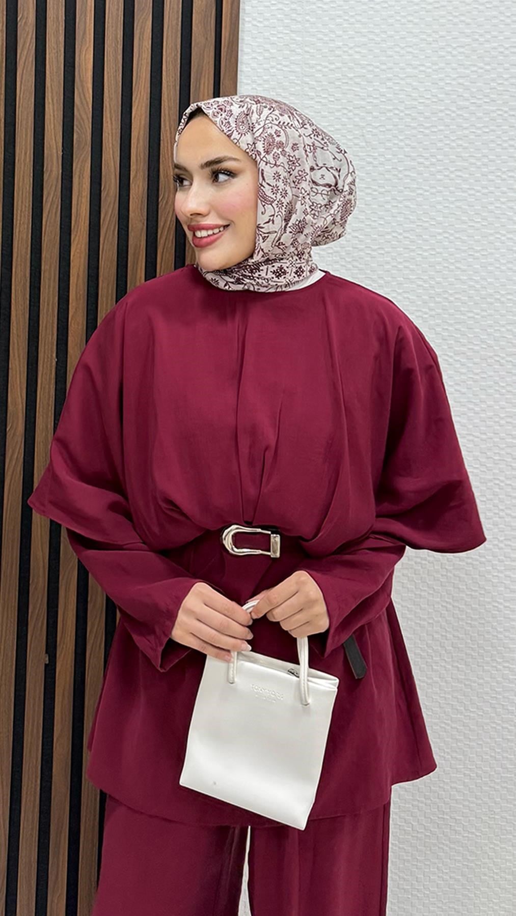 Emily Yarasa Kol Takım Bordo