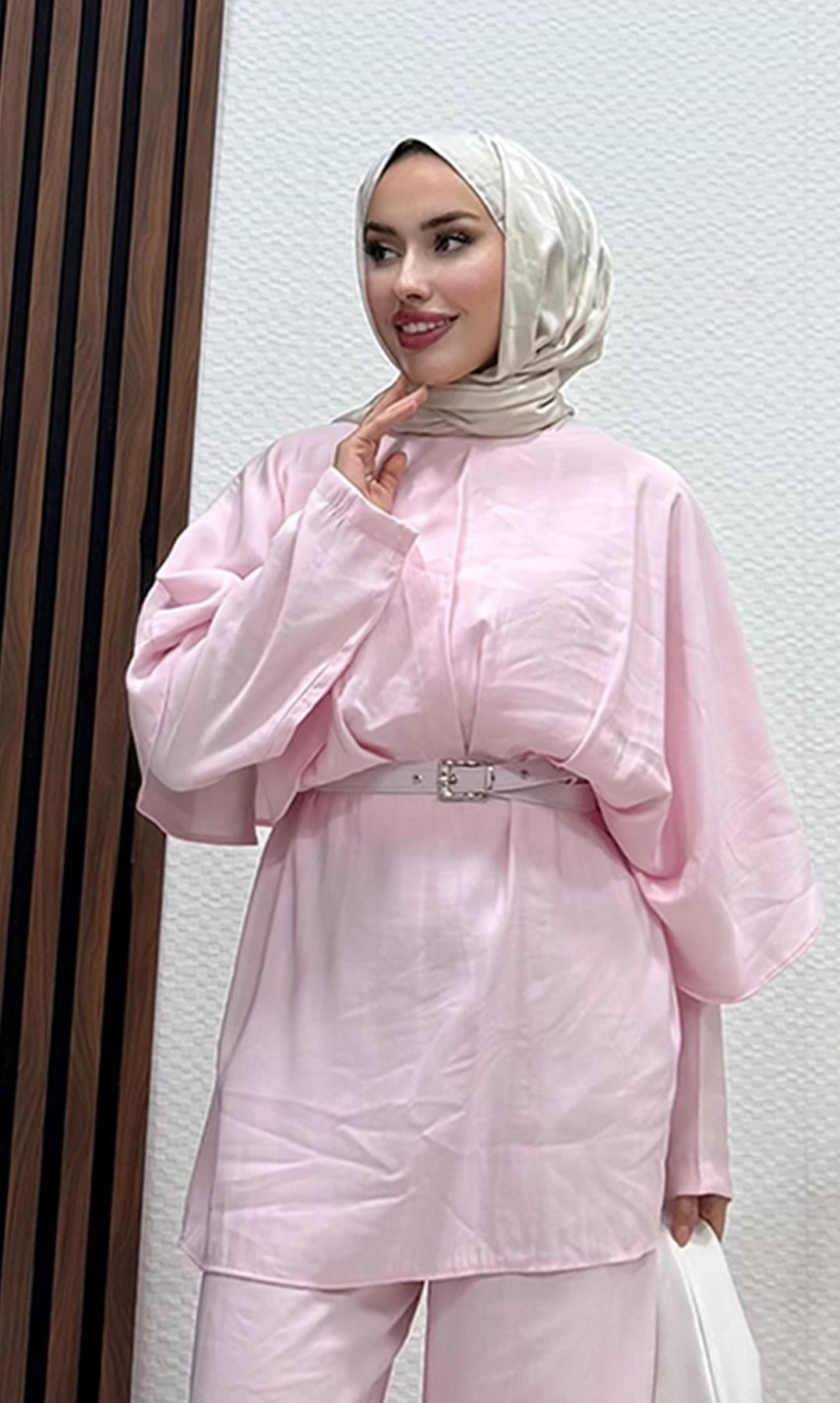 Emily Yarasa Kol Takım Soft Pembe