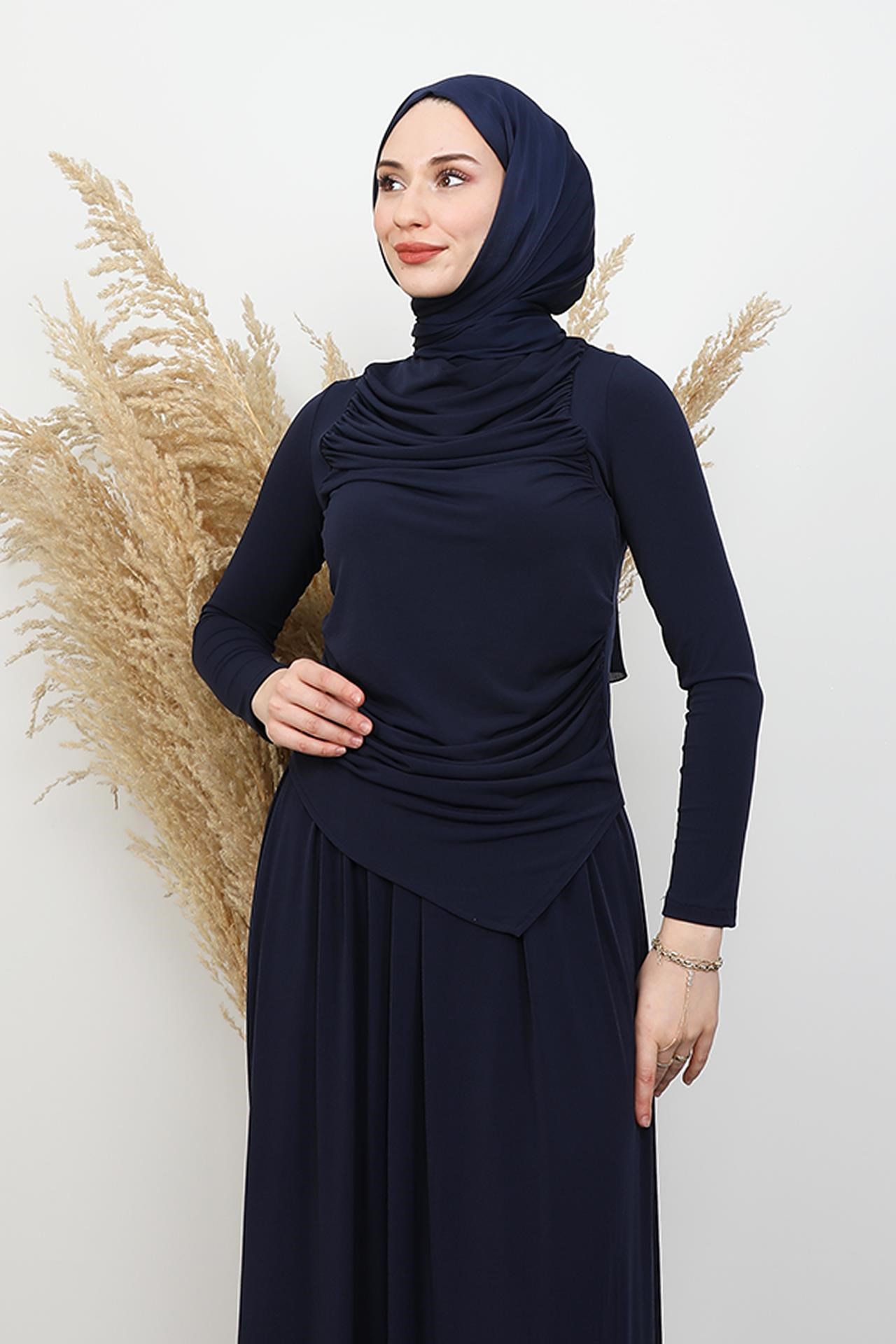 Fiona Sandy Takım Lacivert