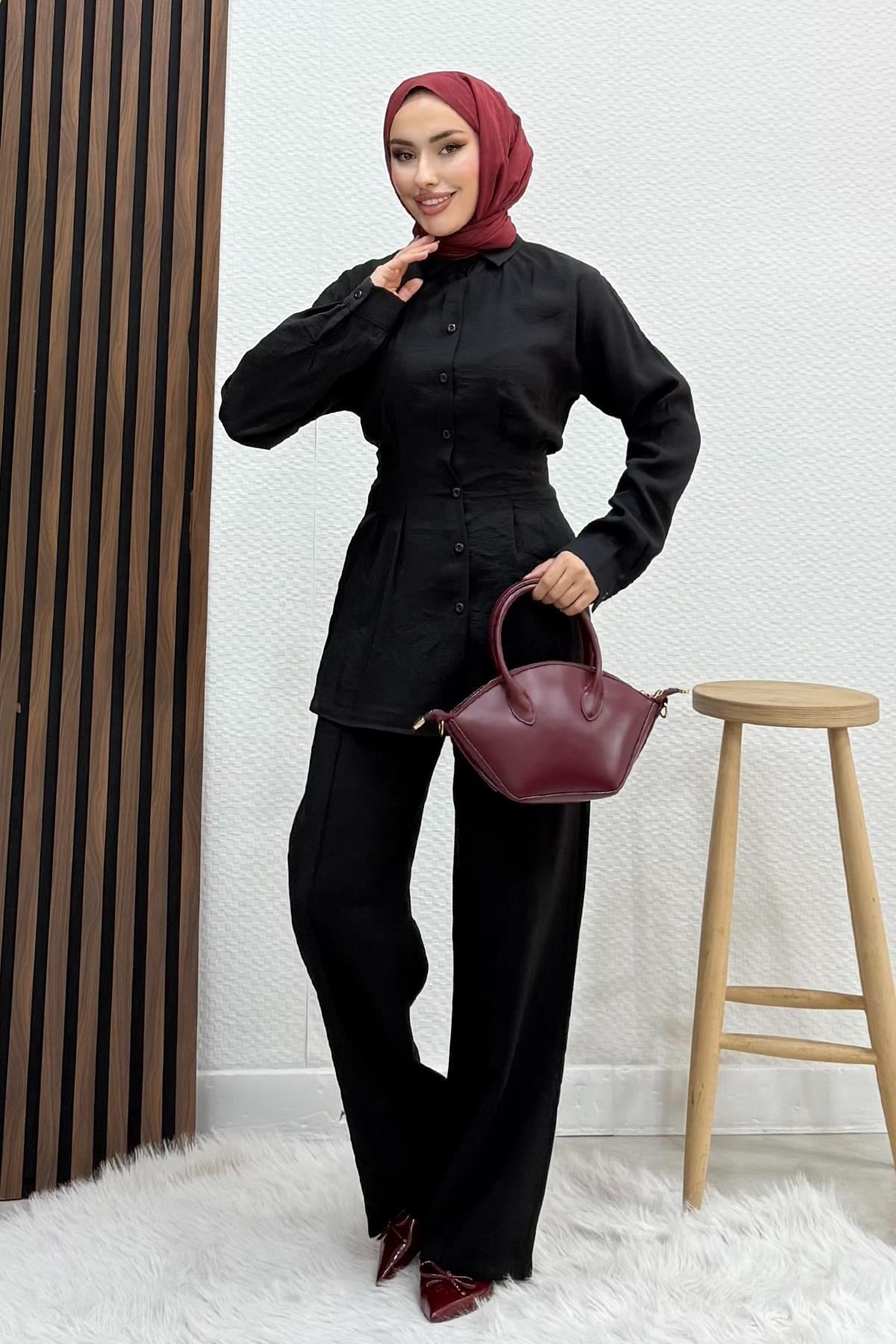 Frank Modal Takım Siyah