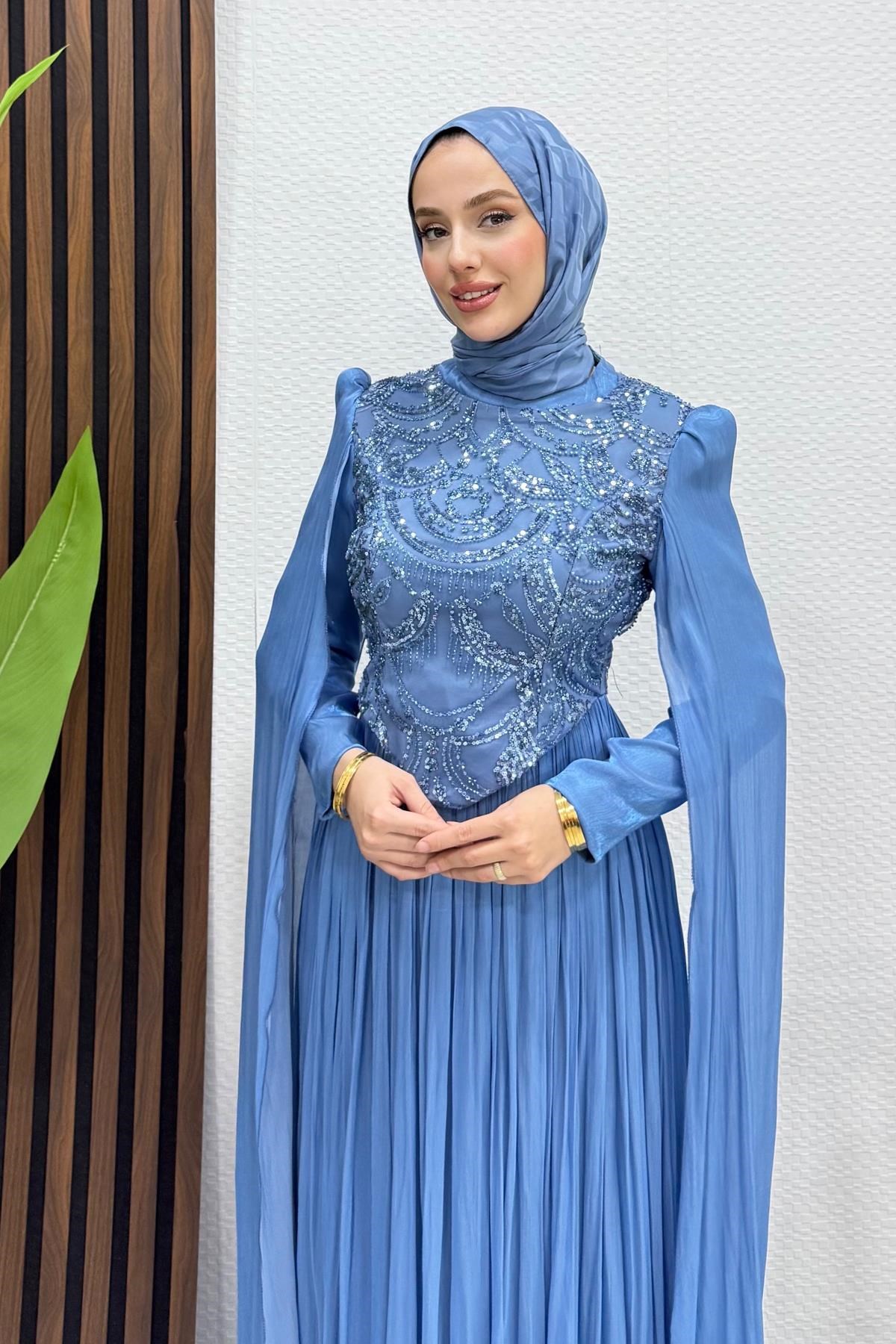 Gala Yoryo Abiye Mavi