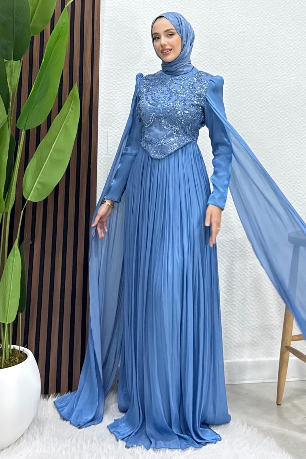 Gala Yoryo Abiye Mavi
