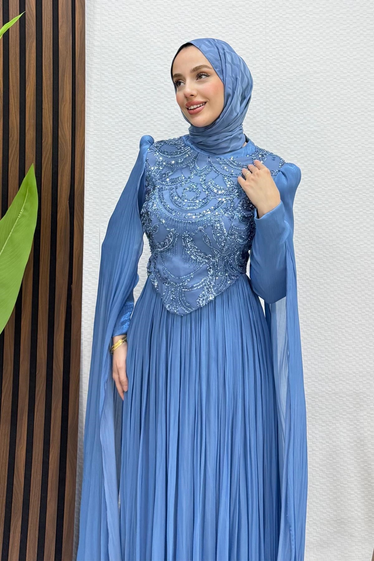 Gala Yoryo Abiye Mavi