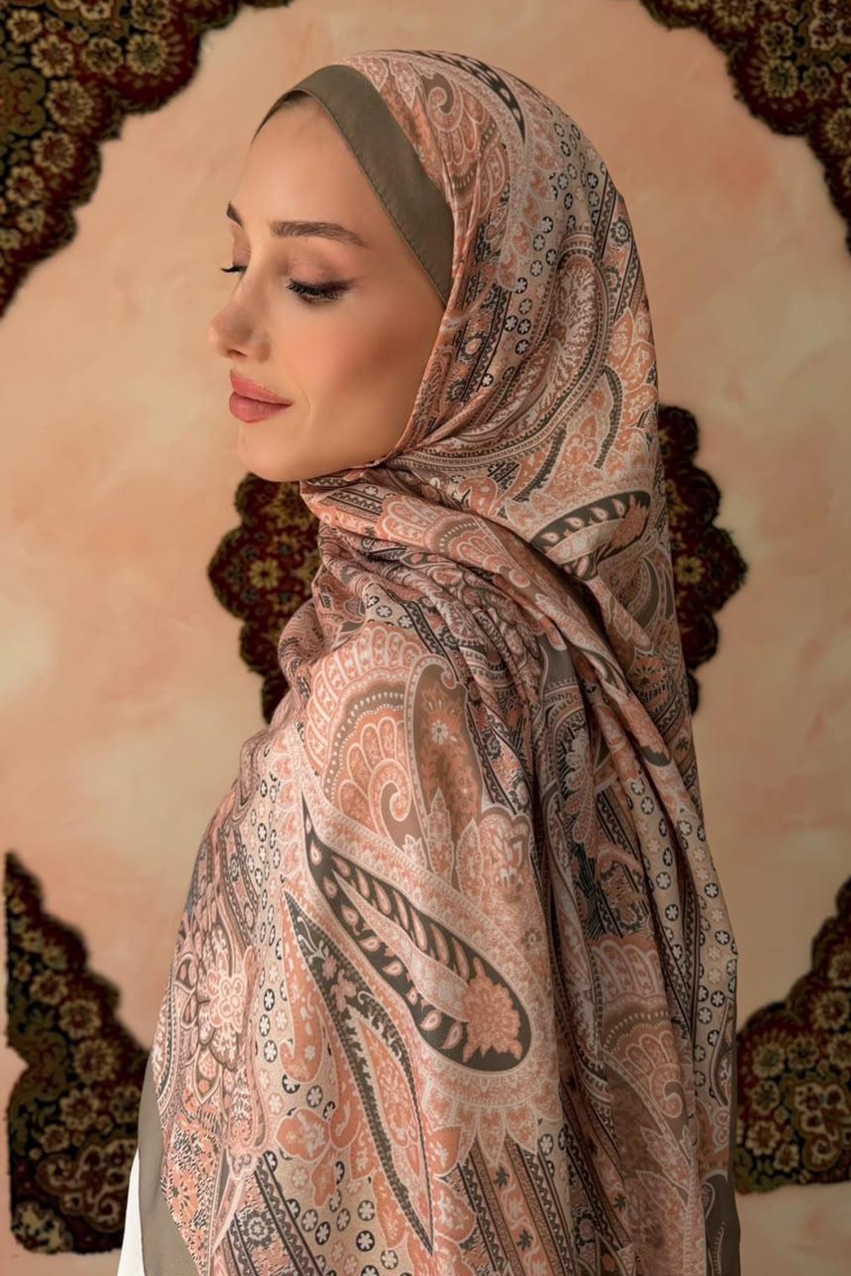 Henna Şal Soft Turuncu