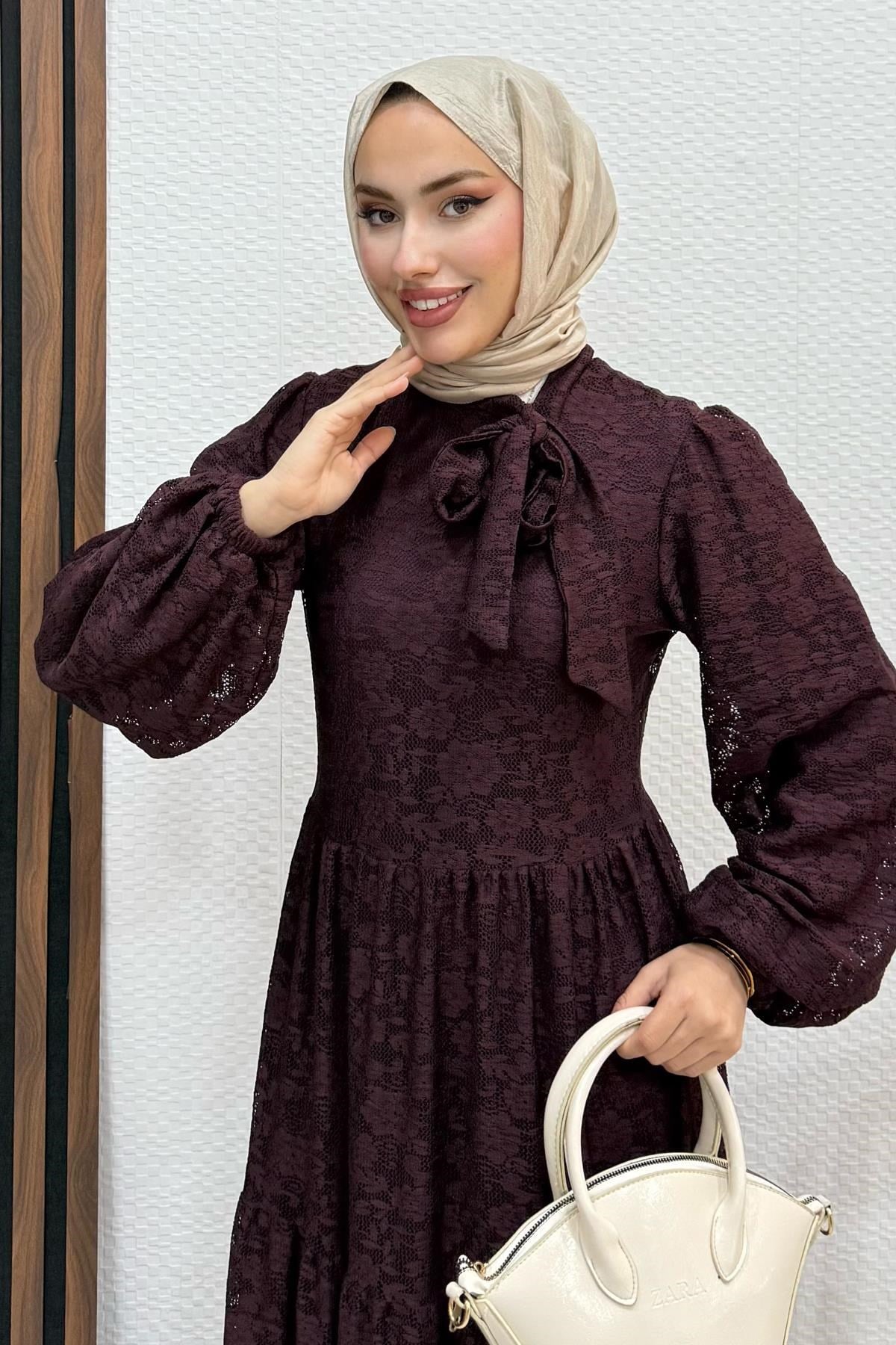 Hicran Dantel Elbise Mürdüm