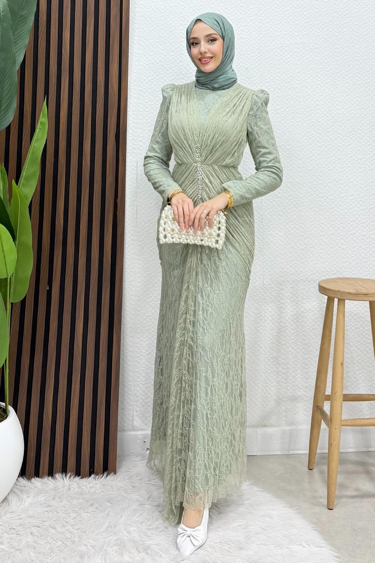 Hilda Dantel Abiye Mint