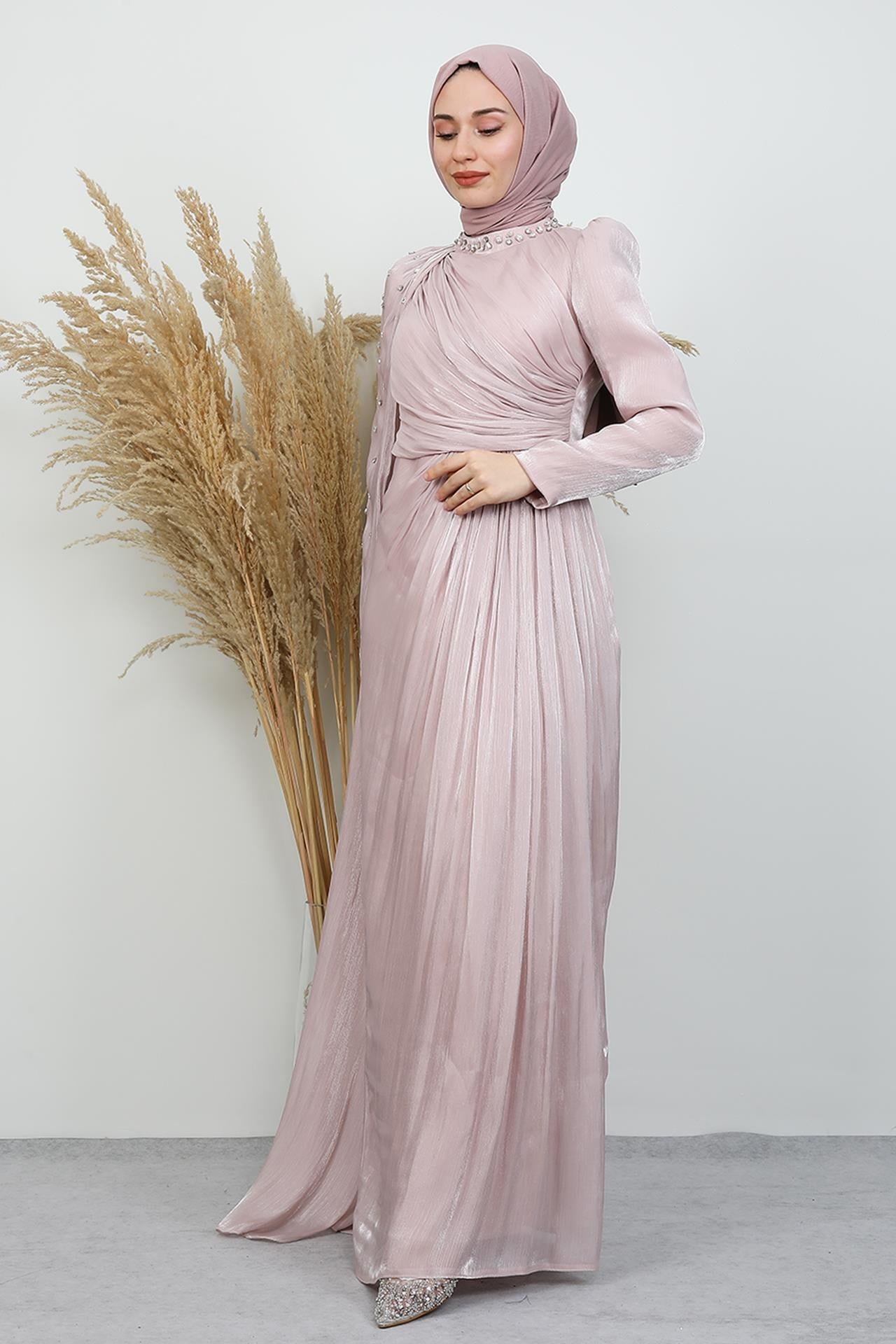 İlkin Yoryo Abiye Soft Pembe