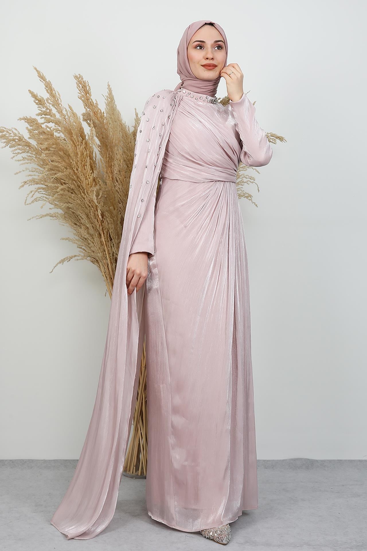 İlkin Yoryo Abiye Soft Pembe