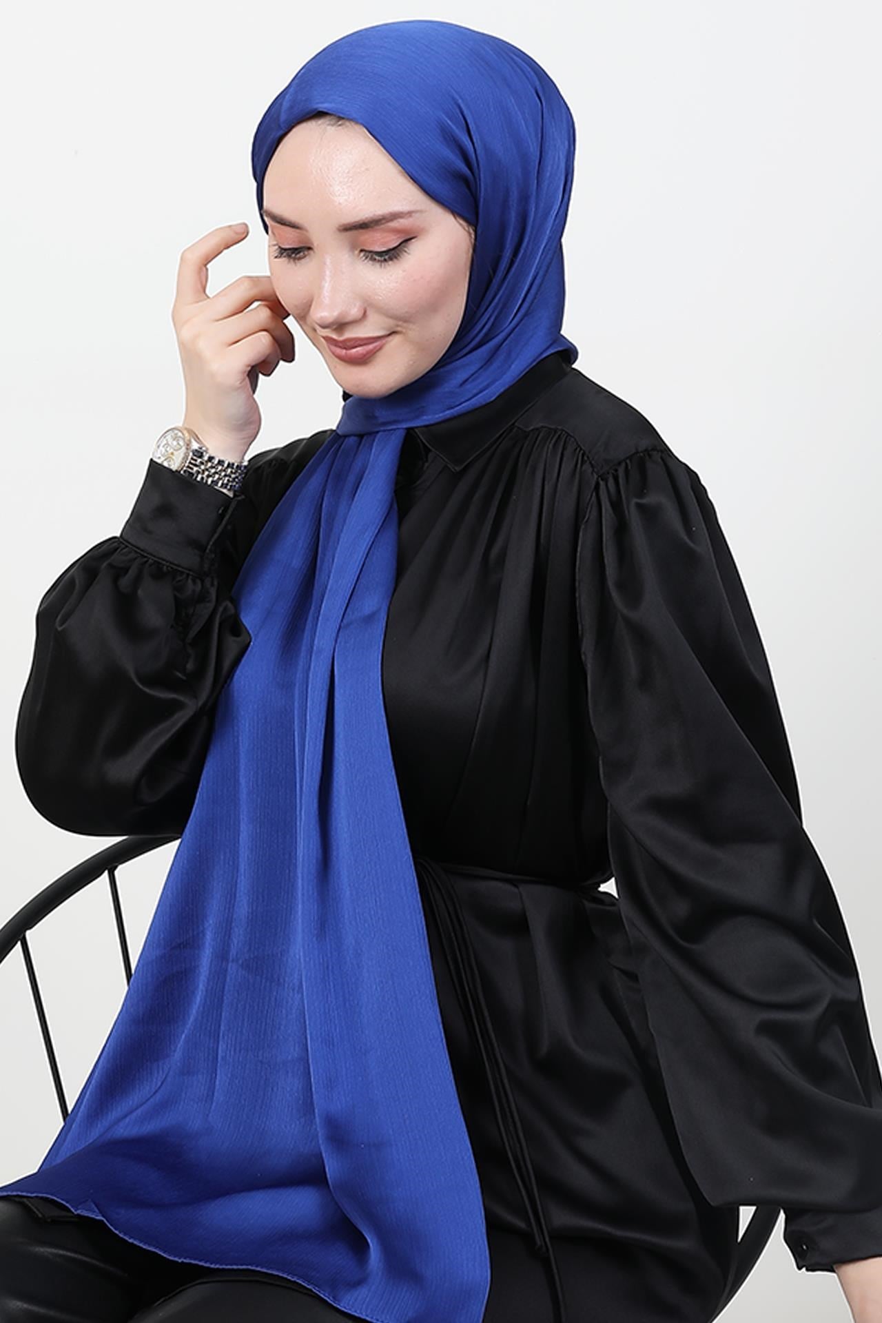Janjan Şal Gece Mavi