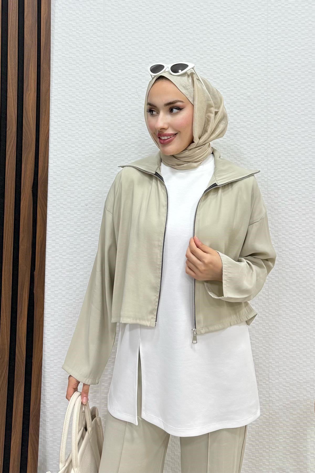 Lily Üçlü Takım Bej
