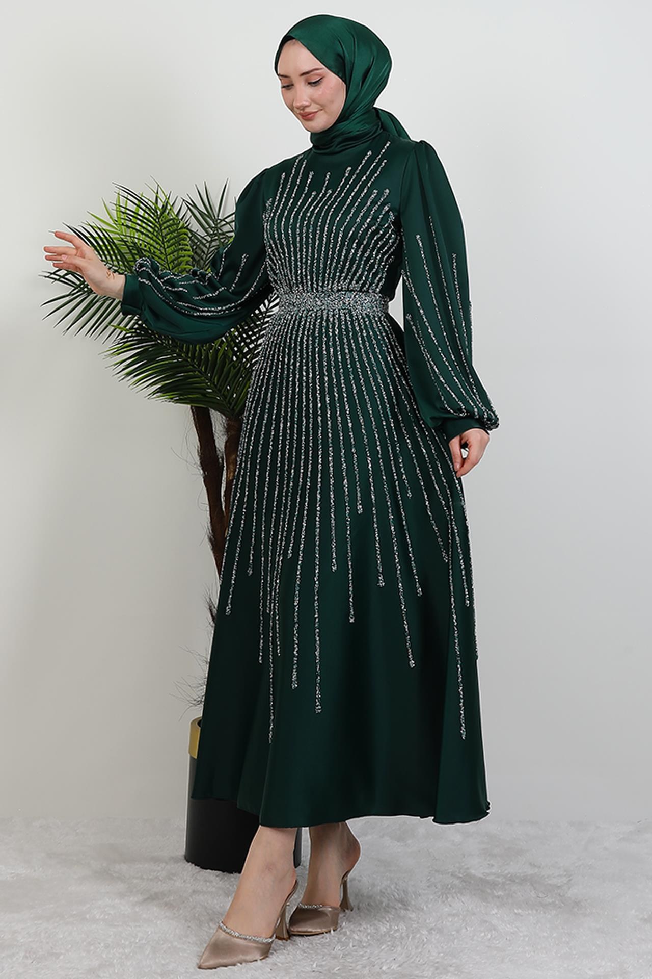 Madame Giyza Abiye Zümrüt