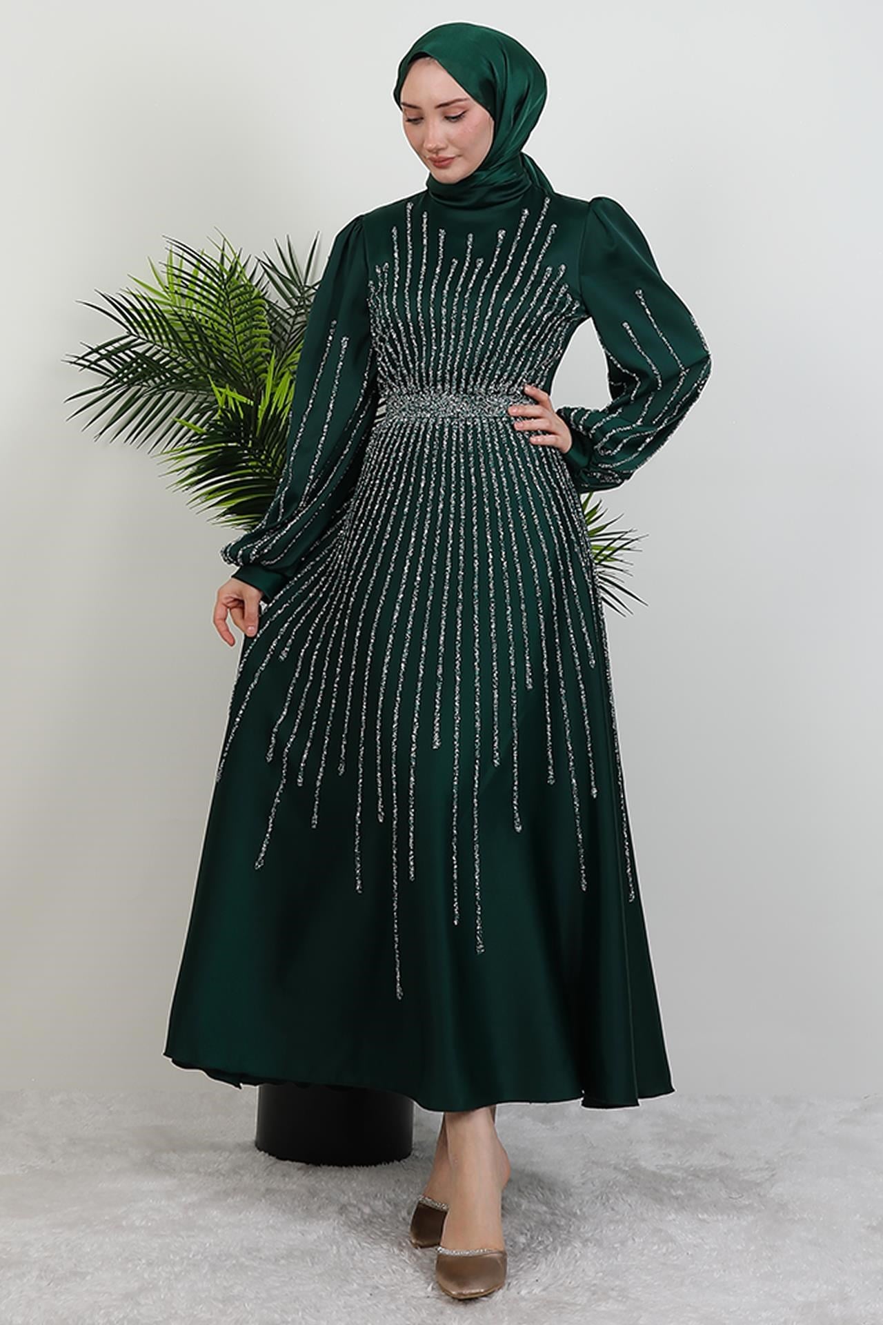 Madame Giyza Abiye Zümrüt