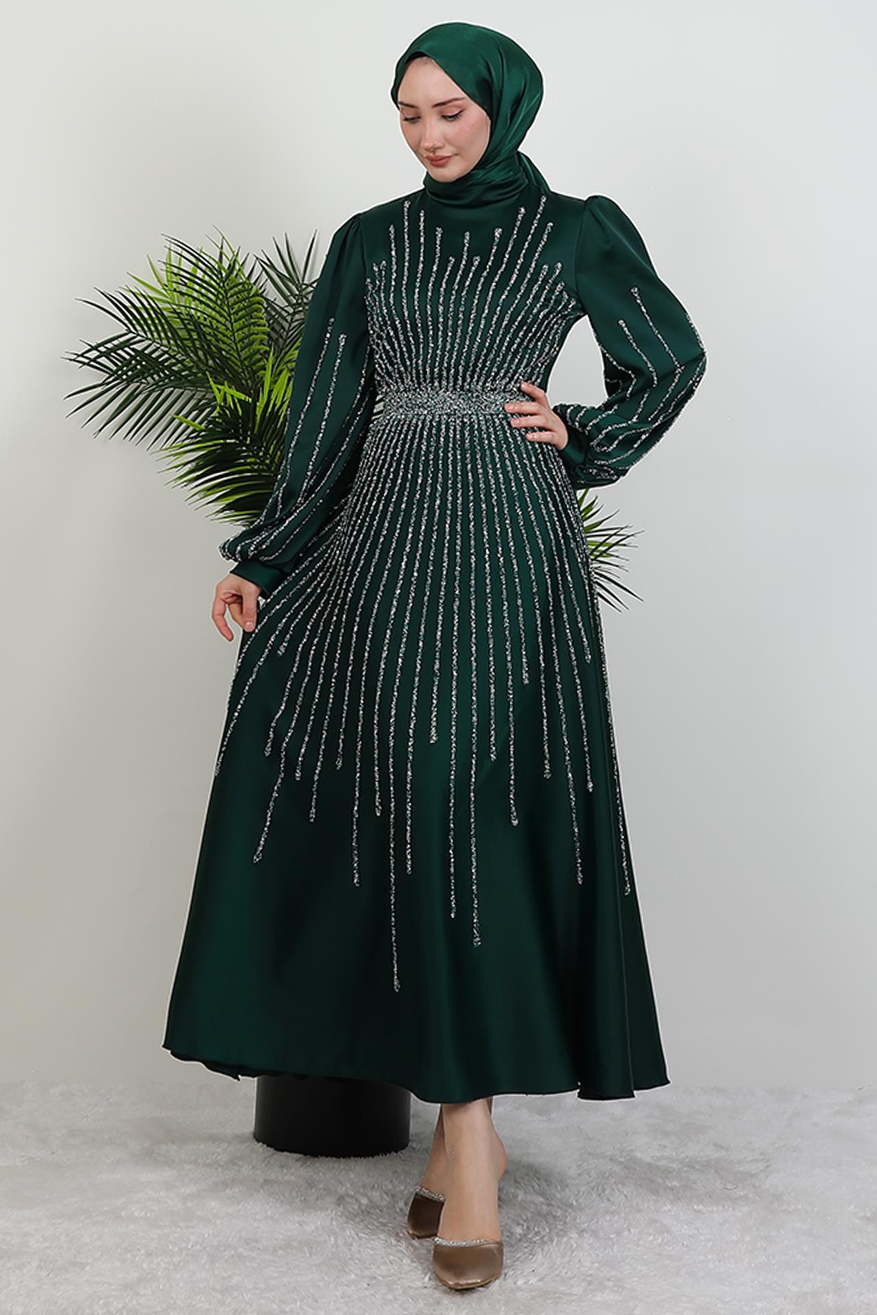 Madame Giyza Abiye Zümrüt