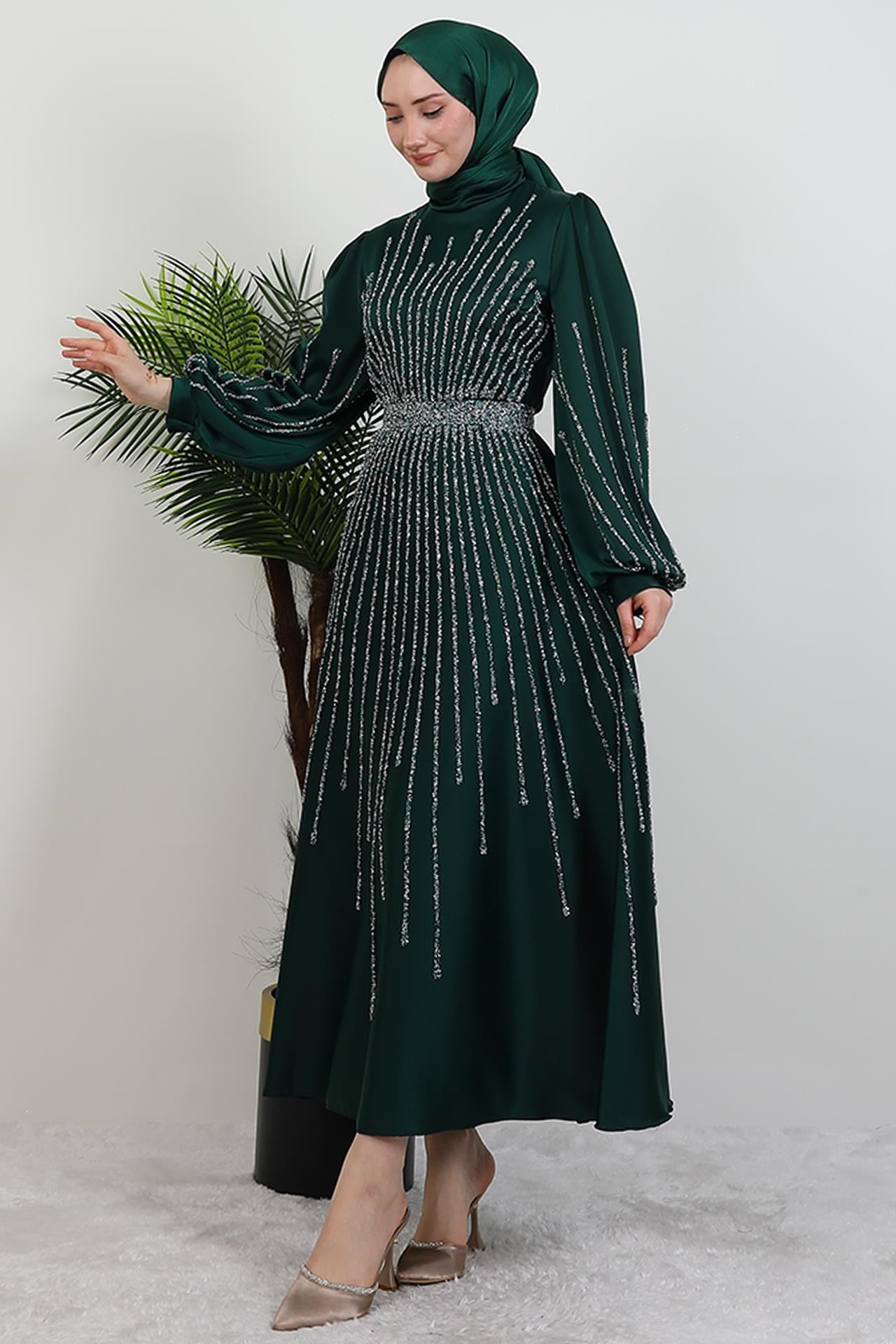 Madame Giyza Abiye Zümrüt