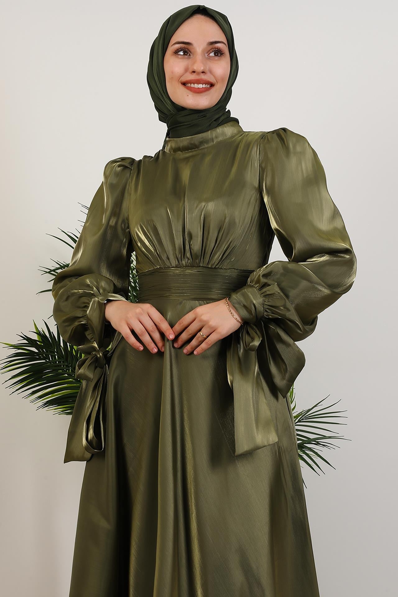 Manolya Organze Abiye Haki