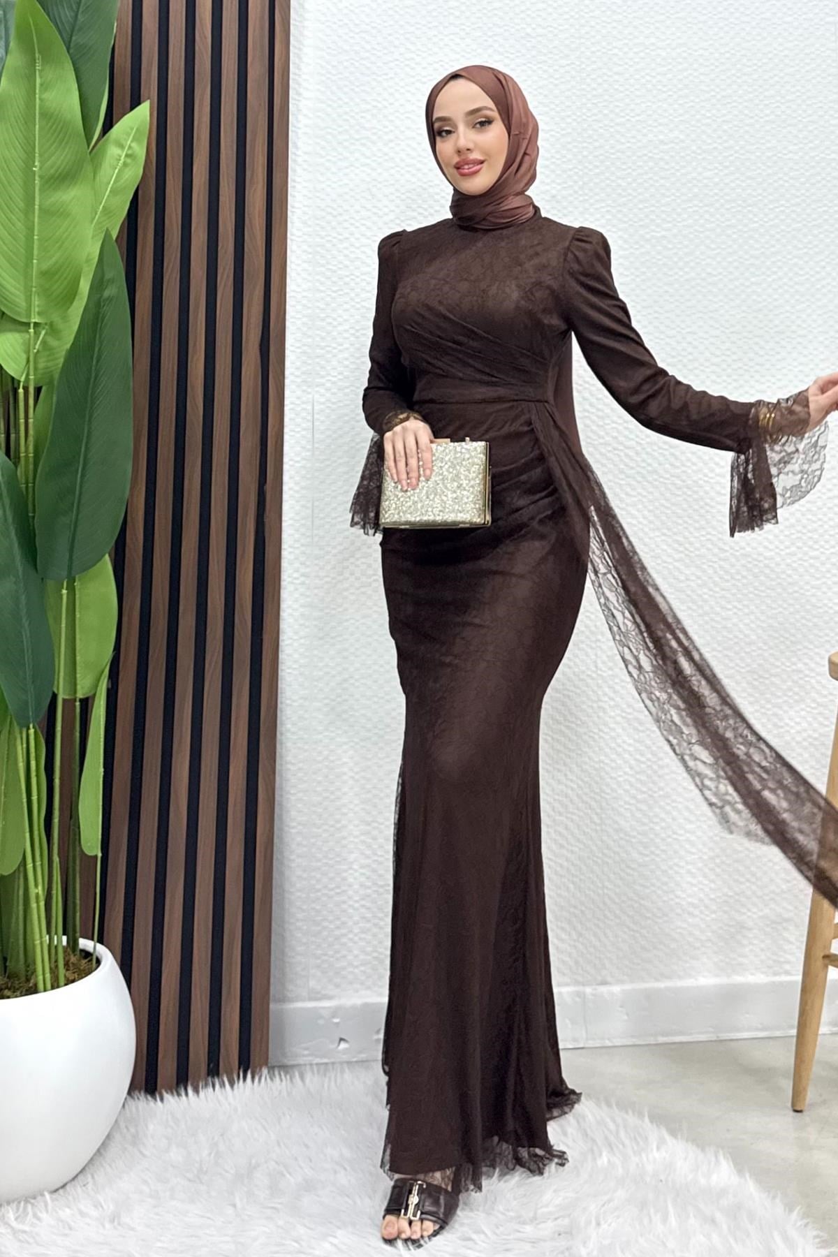 Maysa Tül Abiye Acı Kahve