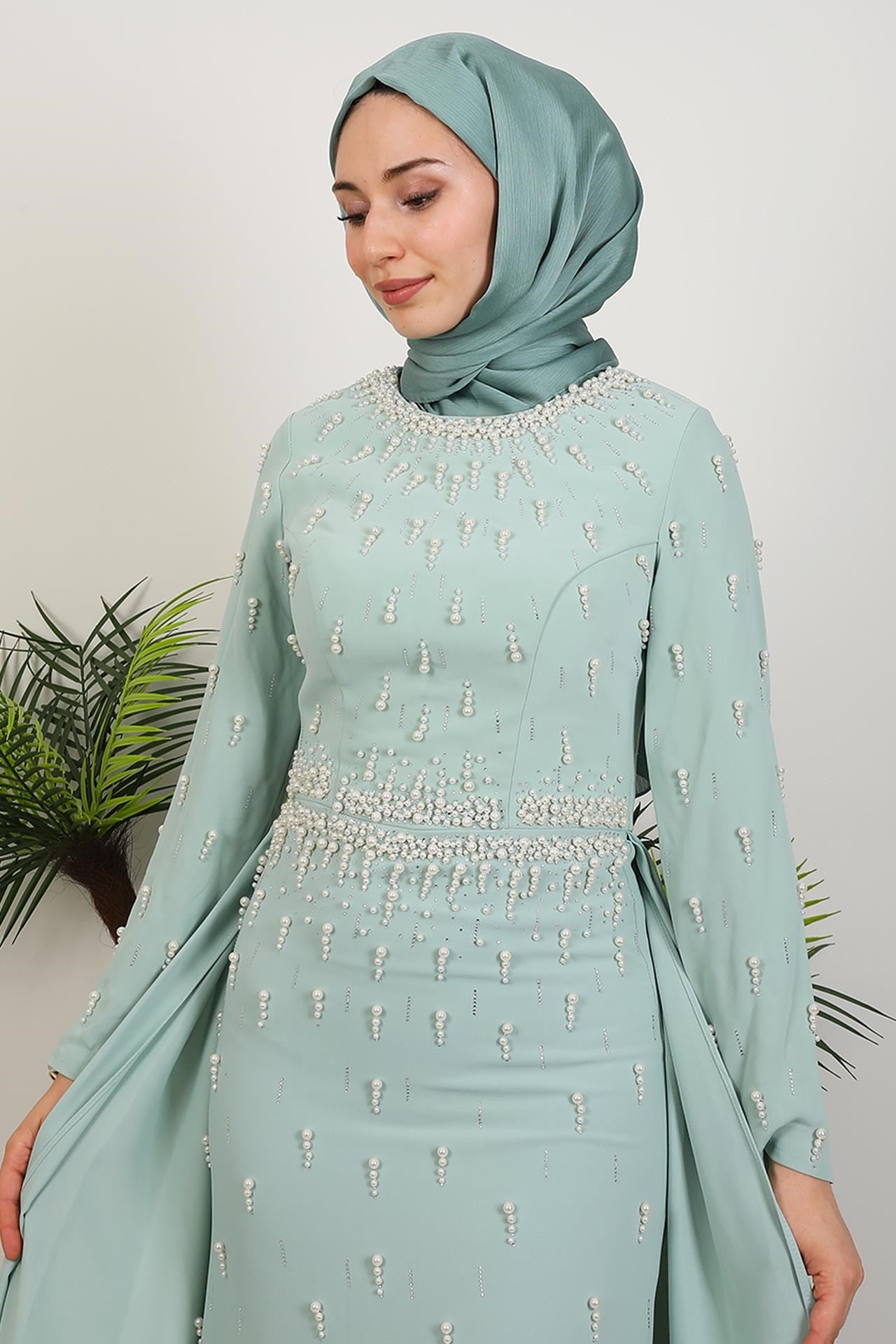 Mery İnci Abiye Mint