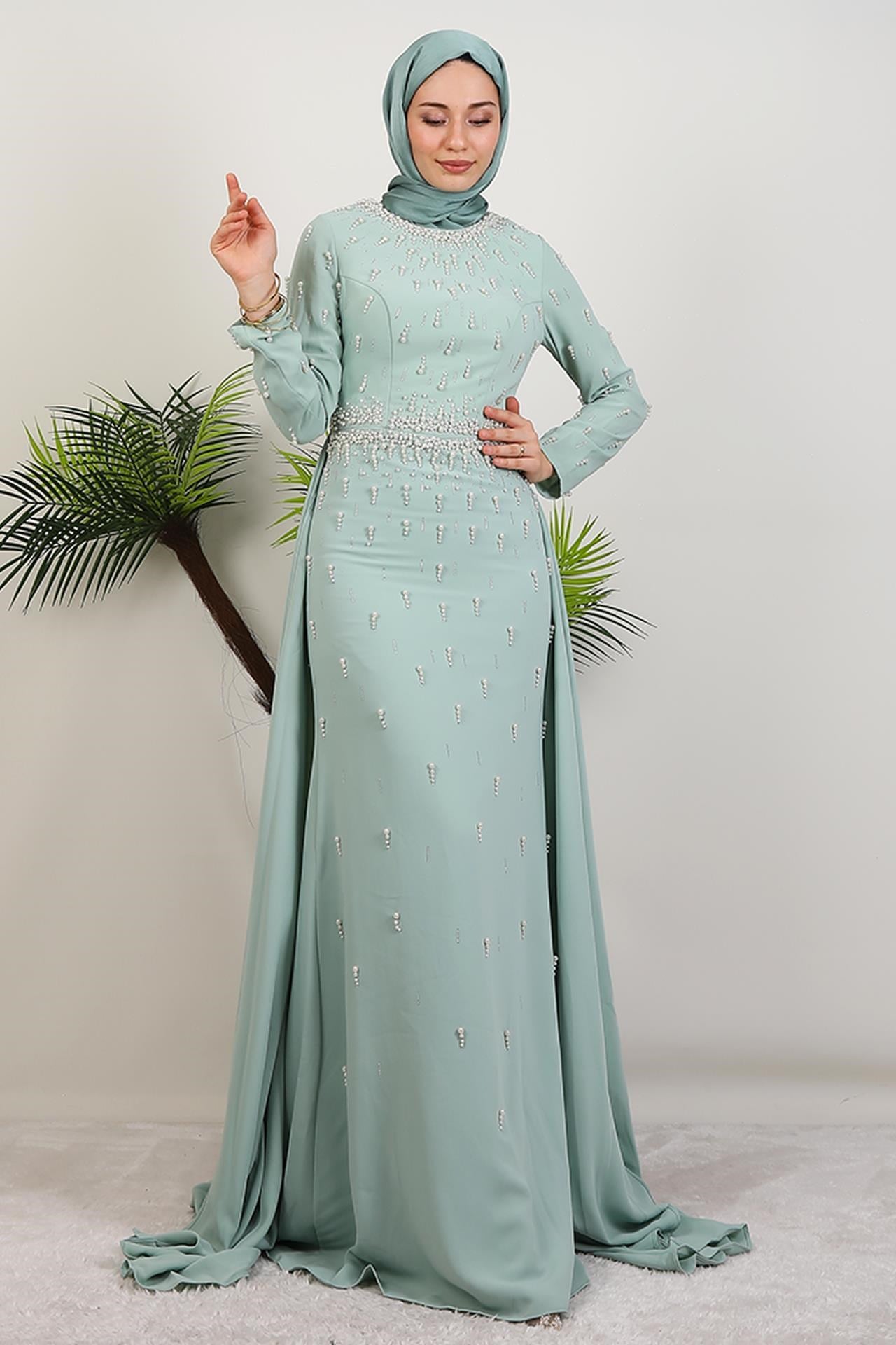 Mery İnci Abiye Mint
