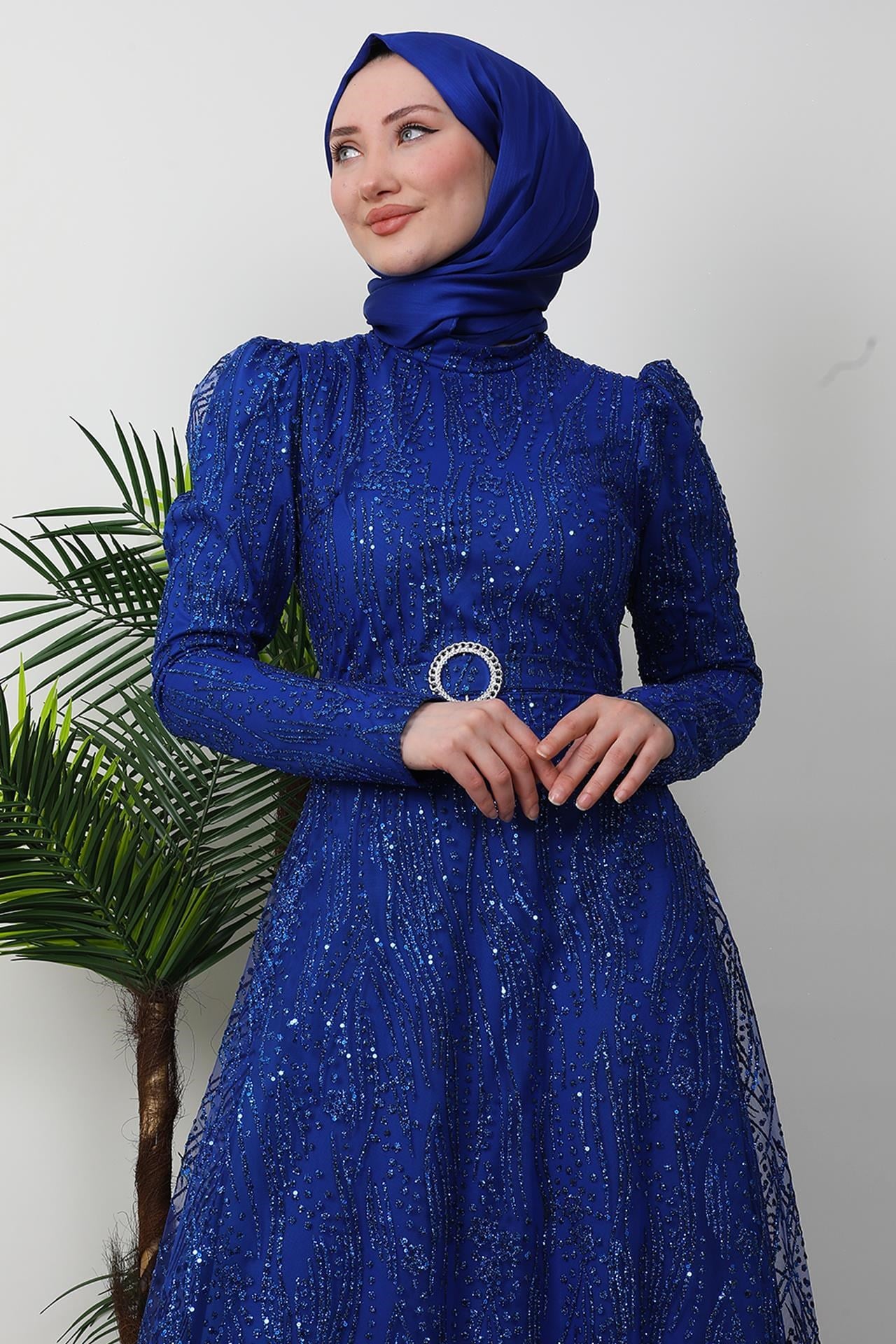 Nilda Simli Abiye Saks
