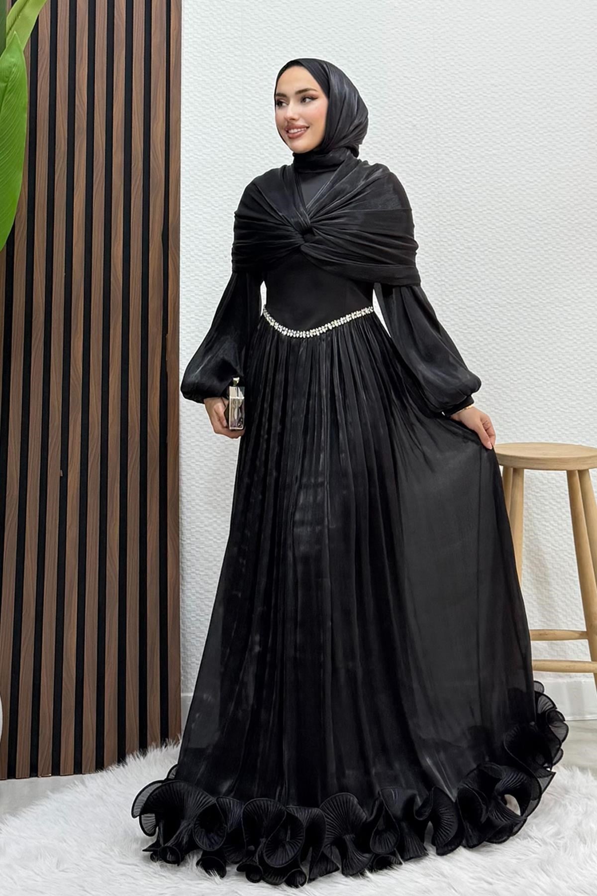 Nina Yoryo Abiye Siyah