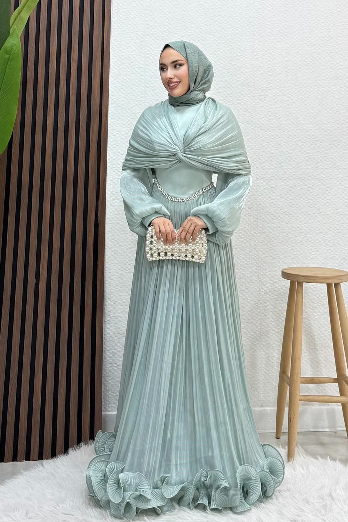 Nina Yoryo Abiye Su Yeşil