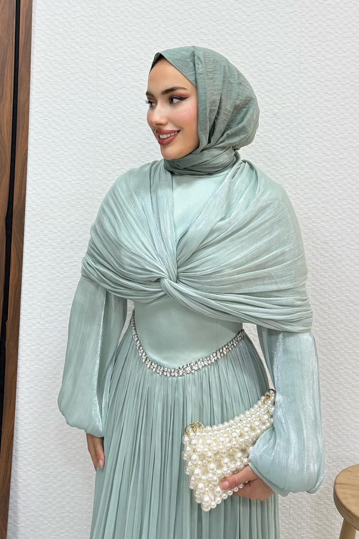 Nina Yoryo Abiye Su Yeşil