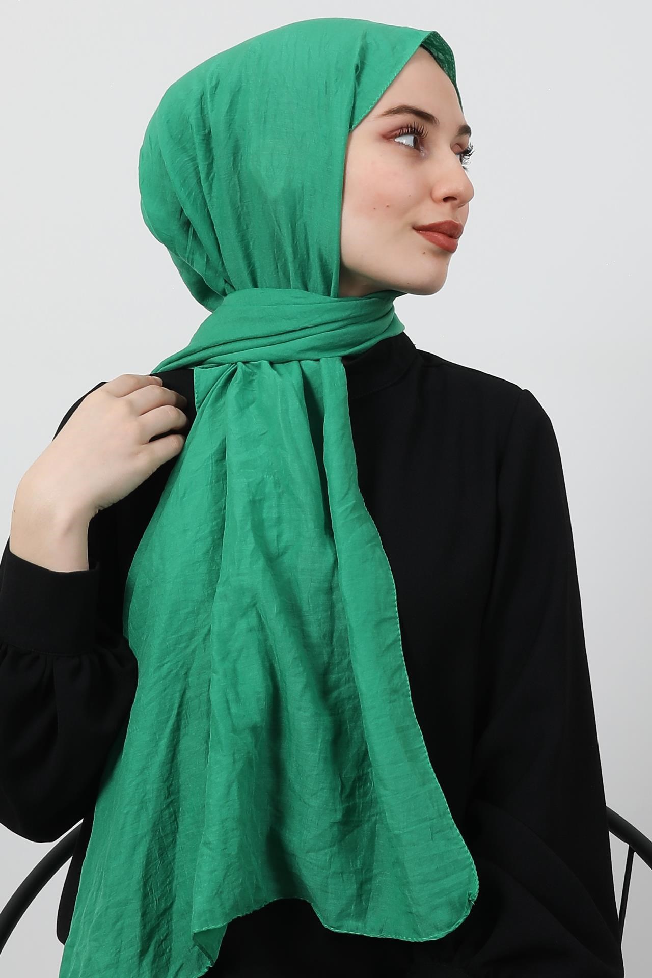 Pamuk Kraş Şal Benetton