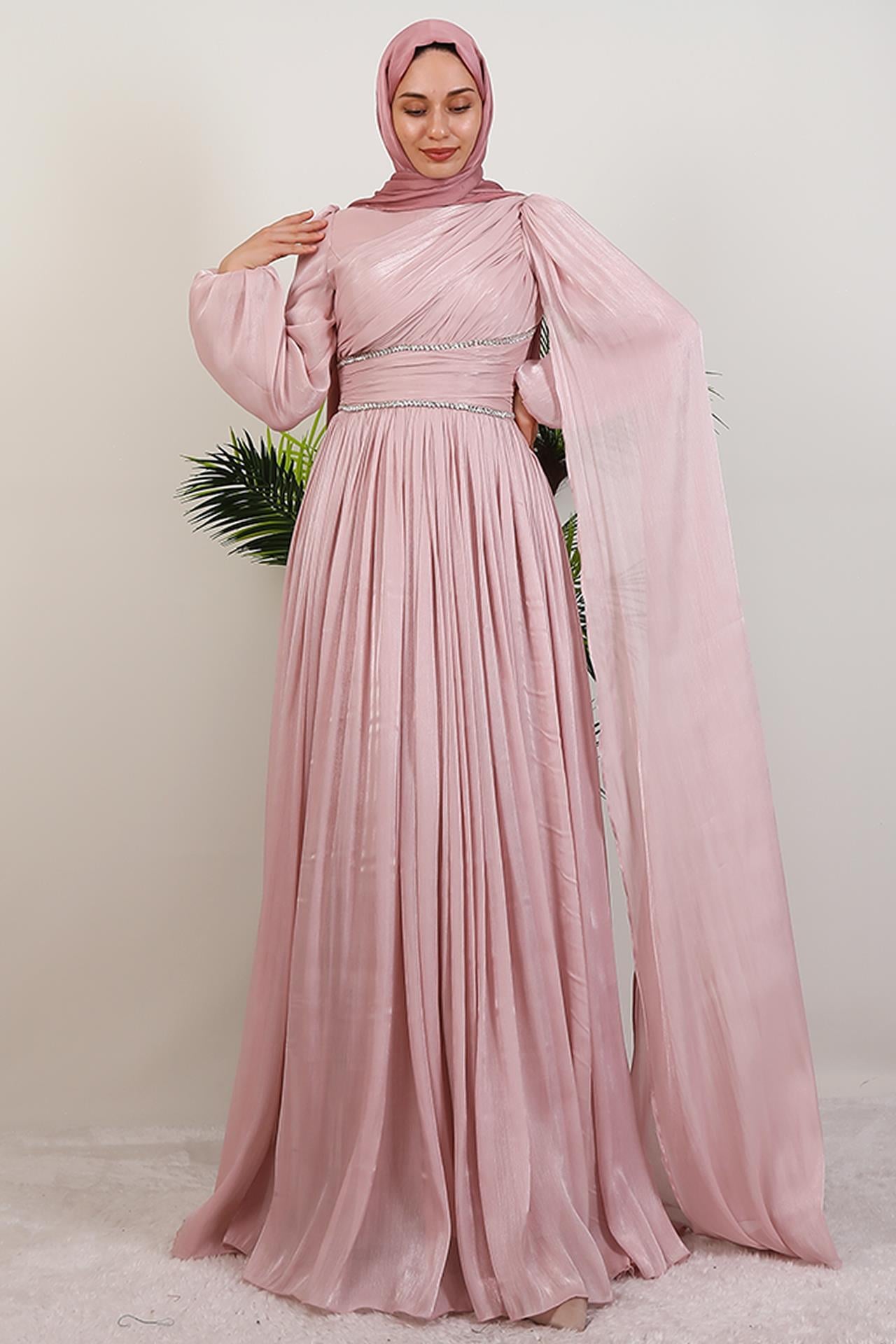 Paris Abiye Soft Pembe