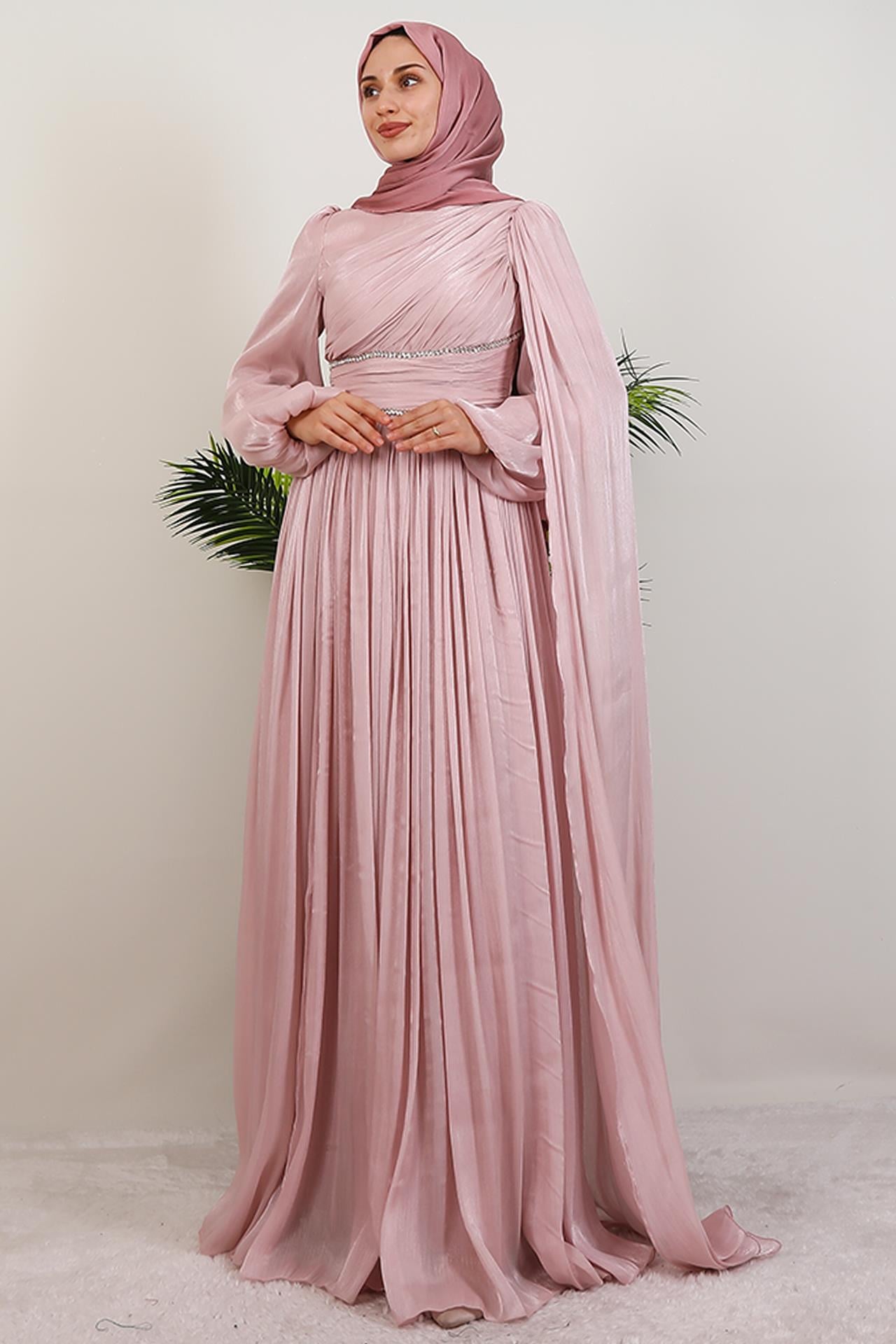 Paris Abiye Soft Pembe