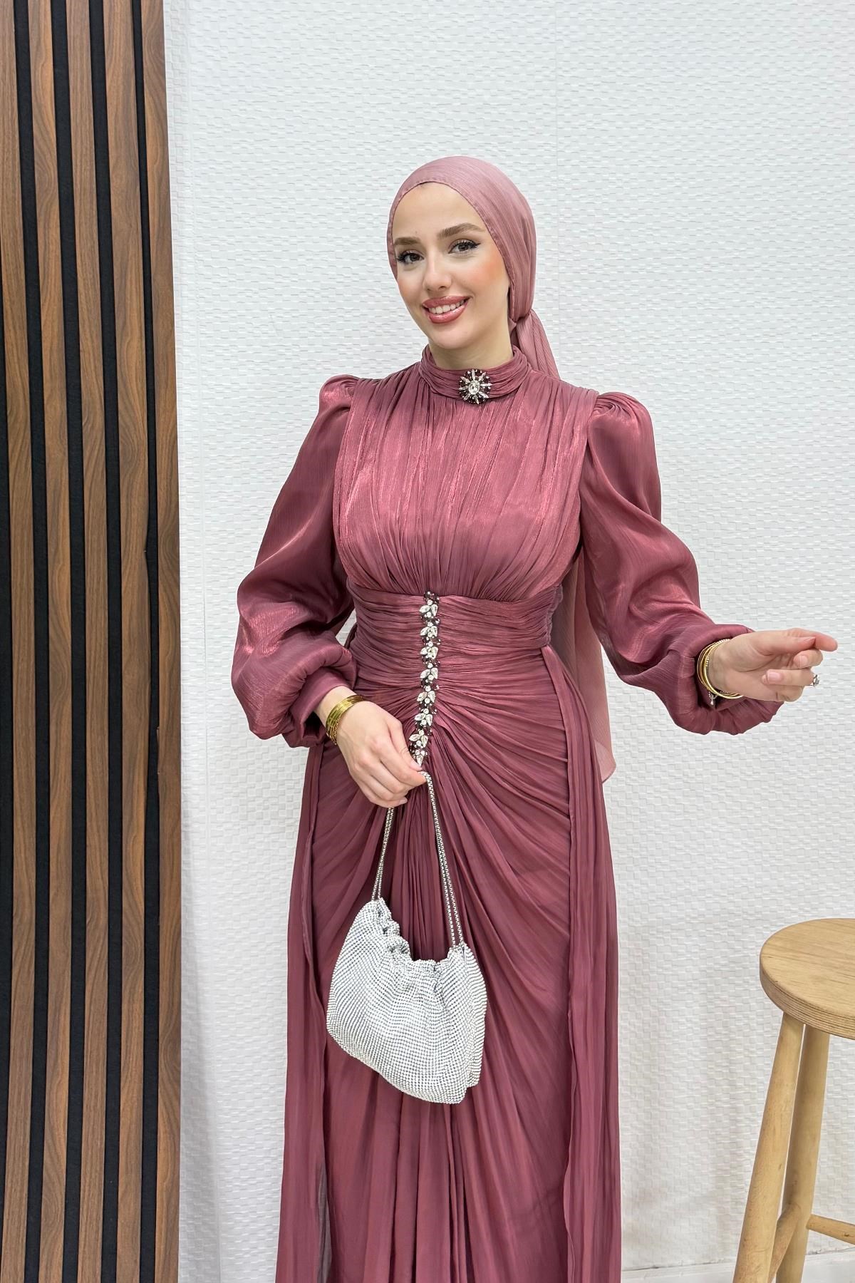 Pastel Yoryo Abiye Gül Kurusu