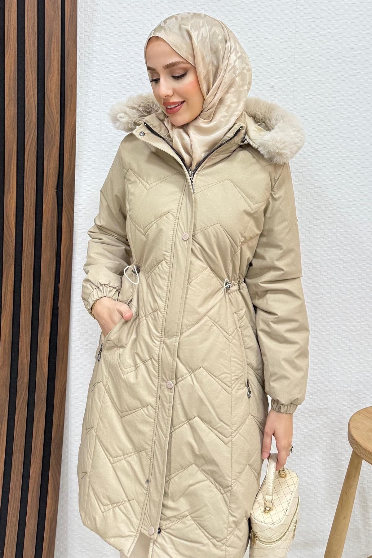Pelit Kapitone Mont Krem