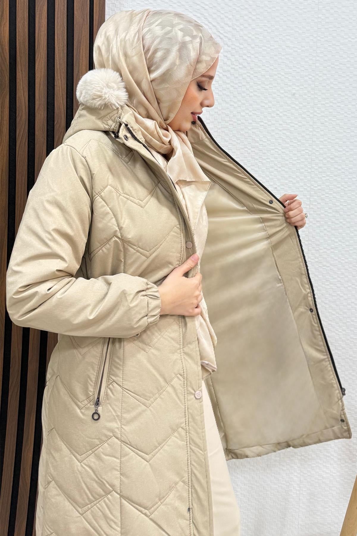 Pelit Kapitone Mont Krem