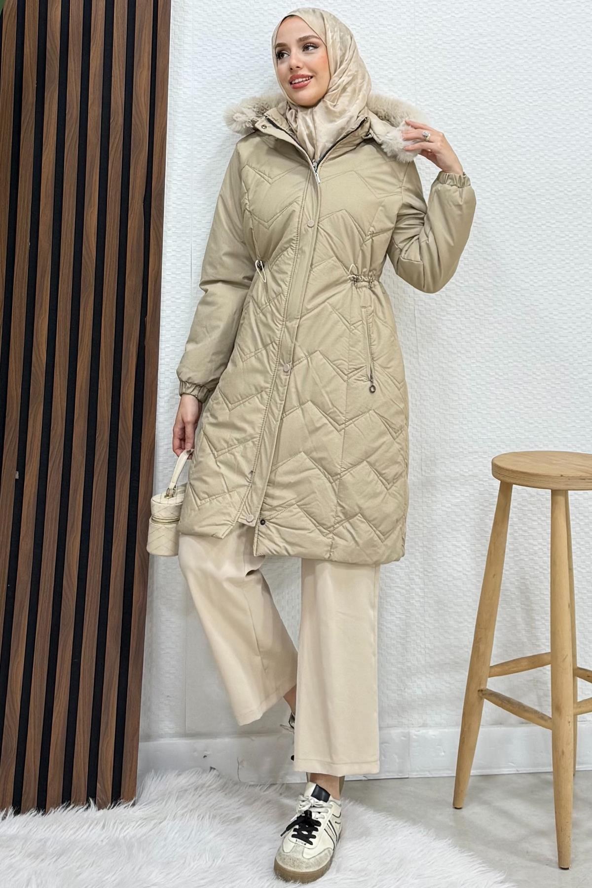 Pelit Kapitone Mont Krem