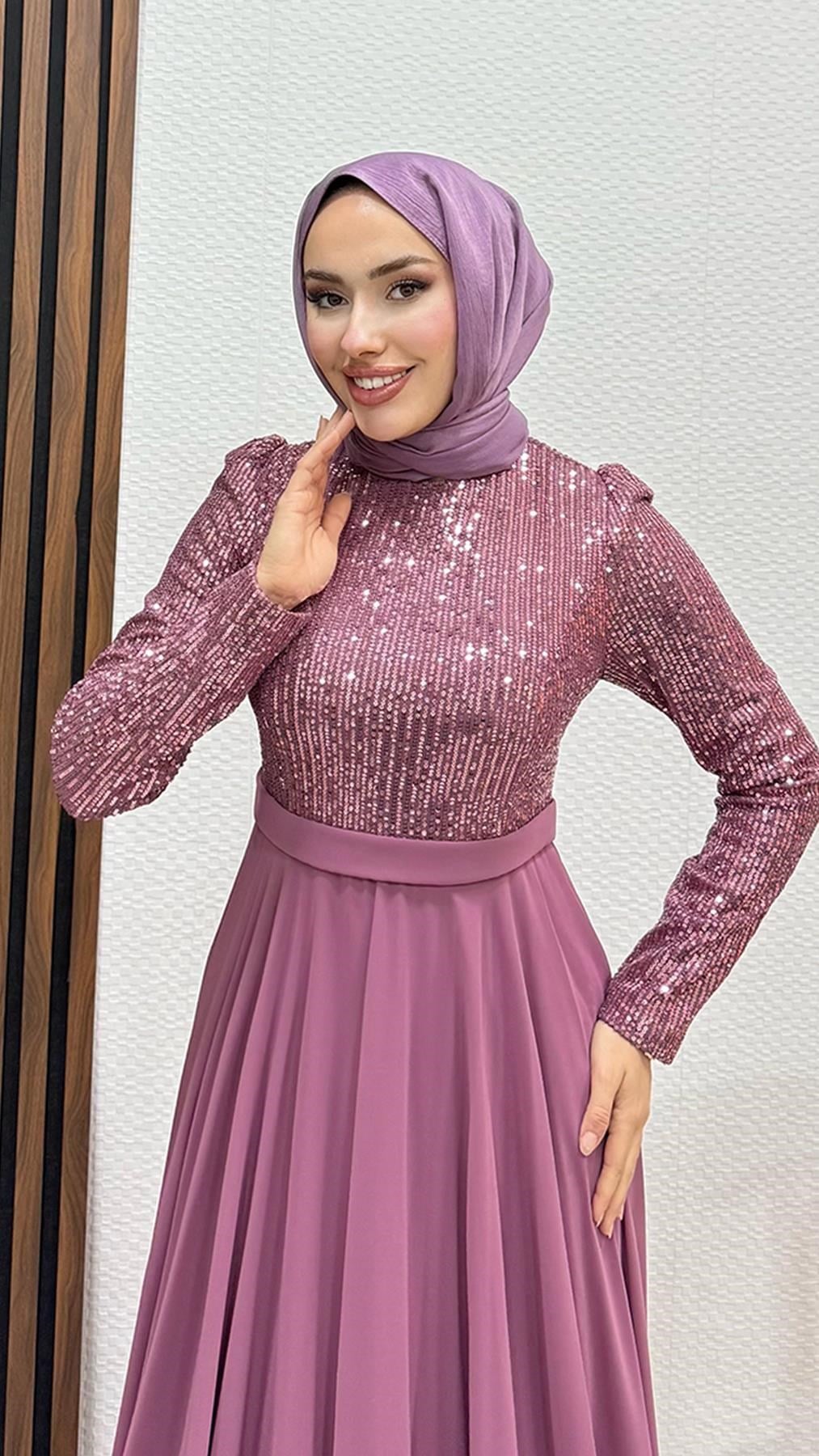 Sima Pullu Abiye Gül Kurusu