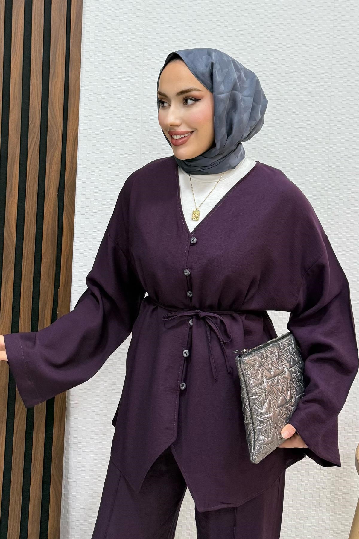 Sual Keten Takım Mürdüm