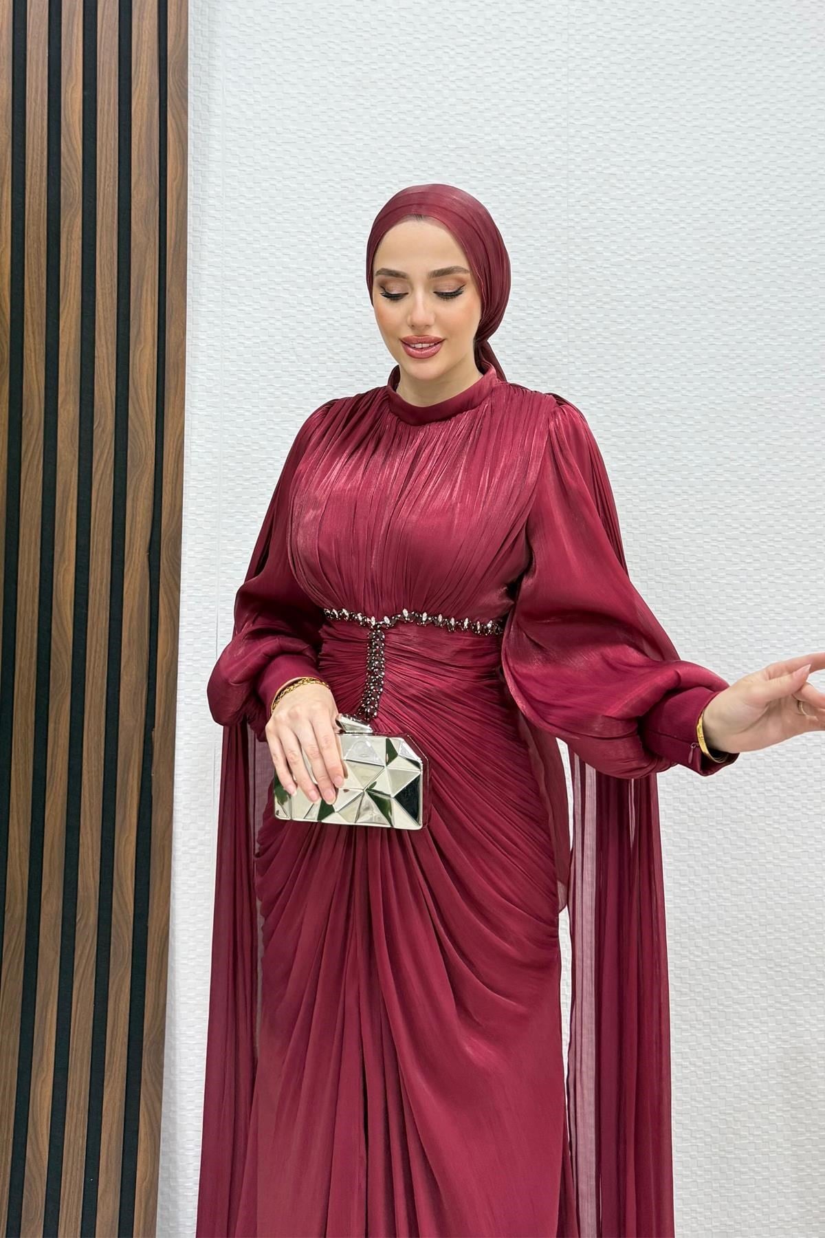 Tanya Yoryo Abiye Bordo