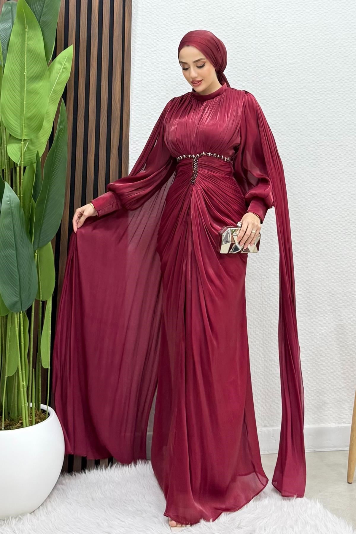 Tanya Yoryo Abiye Bordo