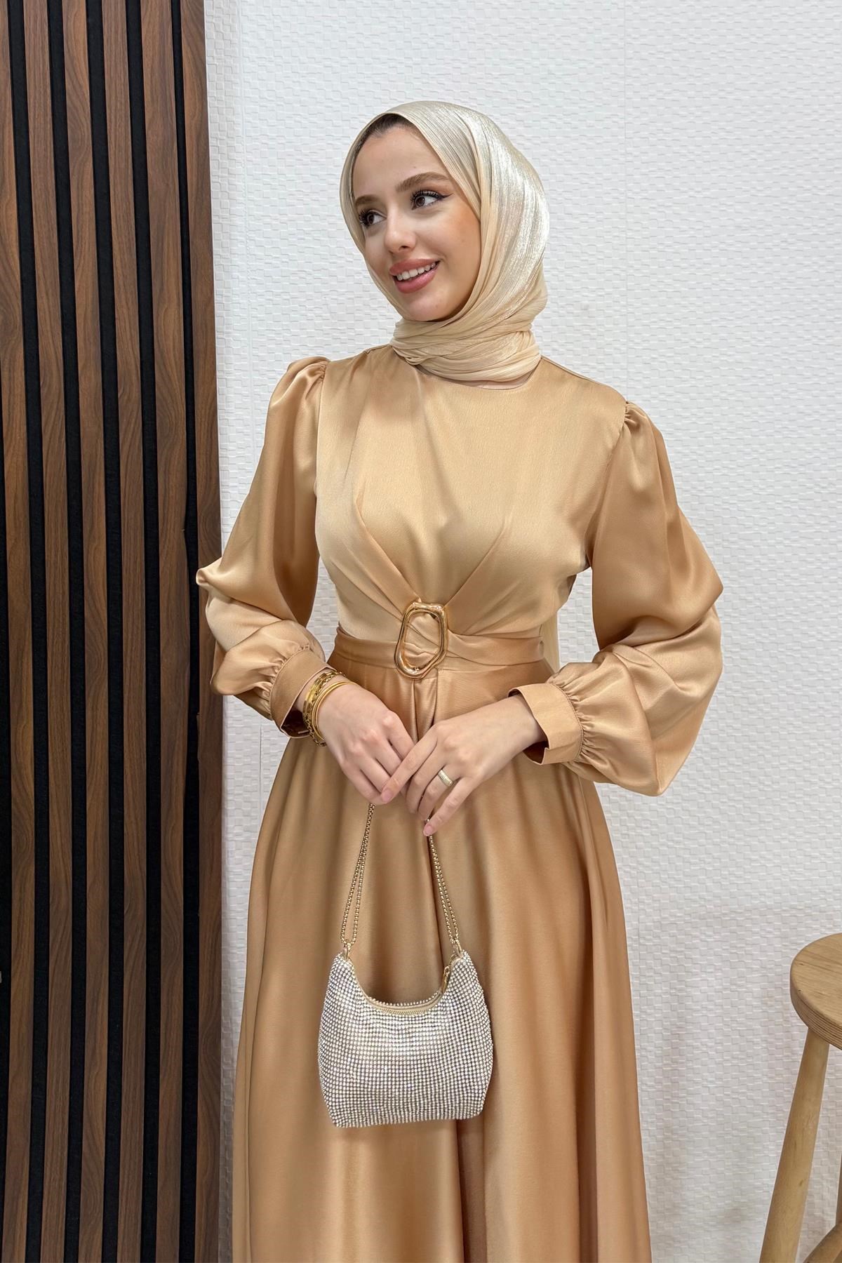 Tokalı Çapraz Bağlama Abiye Bisküvi