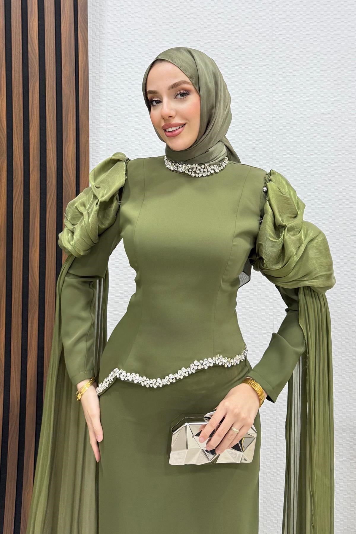 Yoryo Kol Detay Abiye Haki