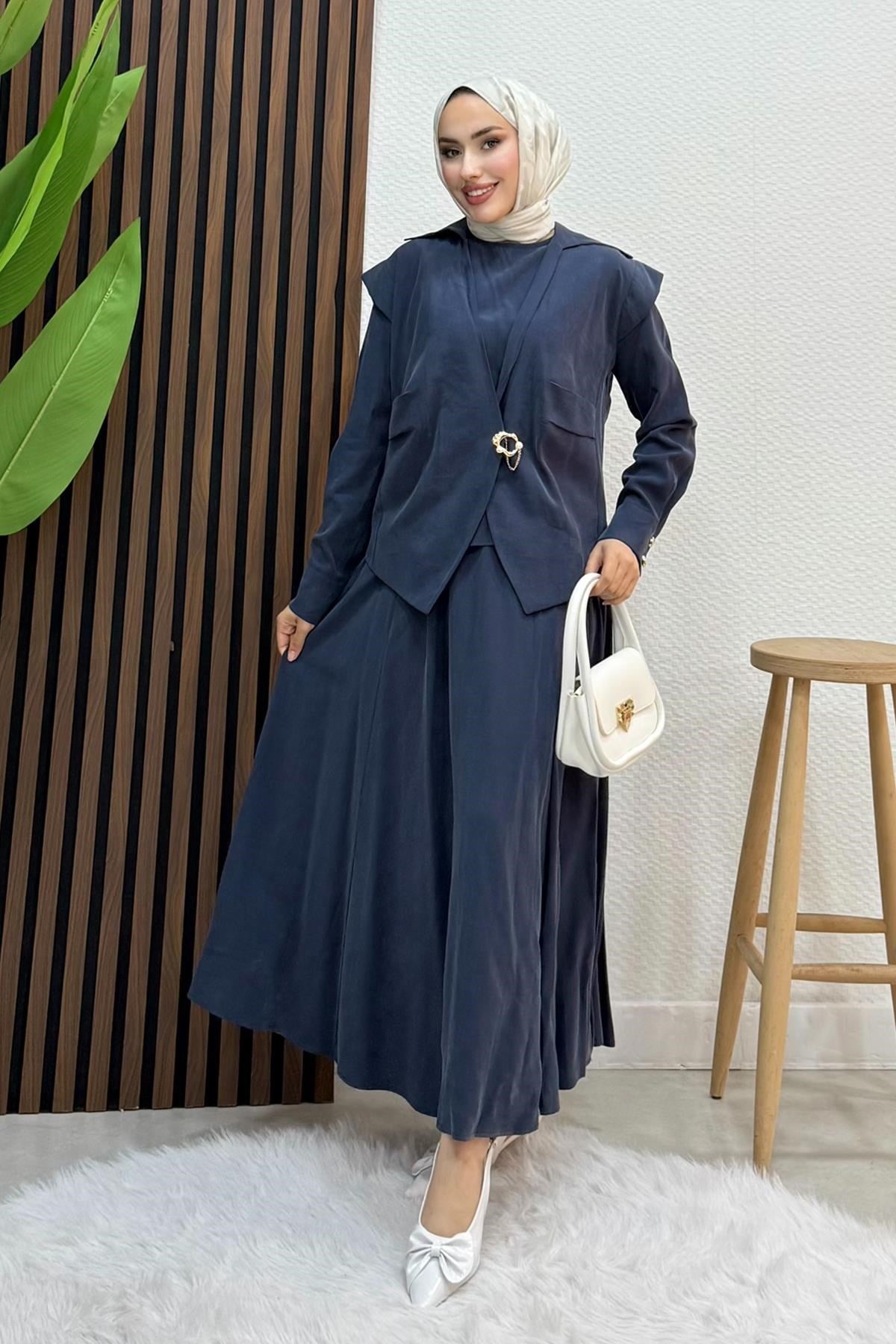 Yuka Üçlü Takım Lacivert