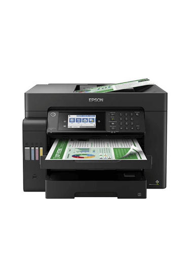 EcoTank L15150 Baskı, Tarama, Kopya, Faks ( USB, Ethernet, WiFi, Wi-Fi Direct ) A3 Çok Fonksiyonlu Yazıcı C11CH72403