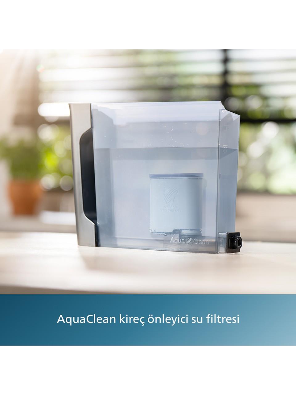 Philips 3300 Serisi LatteGo Tam Otomatik Espresso Makinesi, AquaClean Filtre, 6 İçecek Hazırlama, EP3347/90