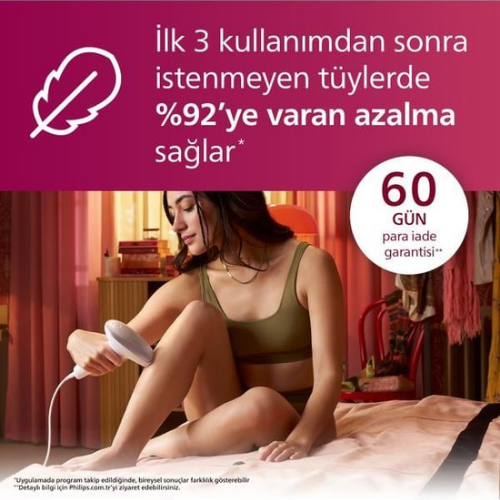 Philips Lumea  BRI921/00 Lazer Epilasyon IPL Tüy Alma Cihazı+Kaş Düzeltici,Yüz+Vücut+Hassas Bölge Kullanımı