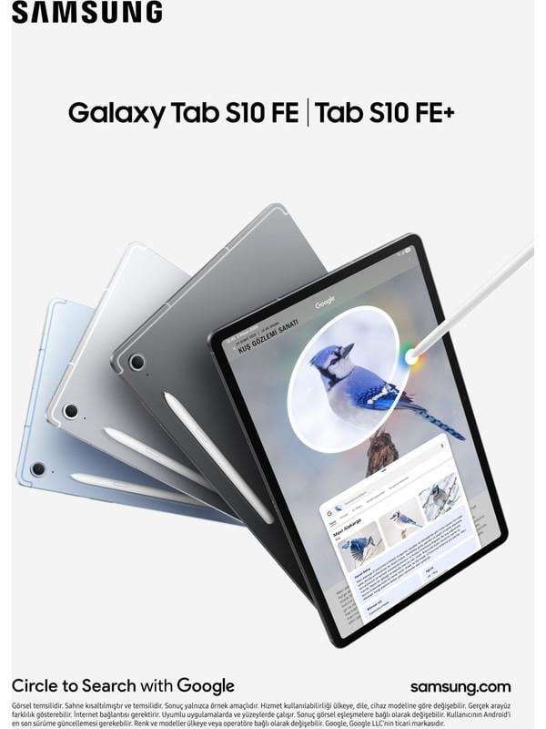 Samsung Galaxy TAB S10 FE SM-X520 128 GB 10.9 inç Tablet