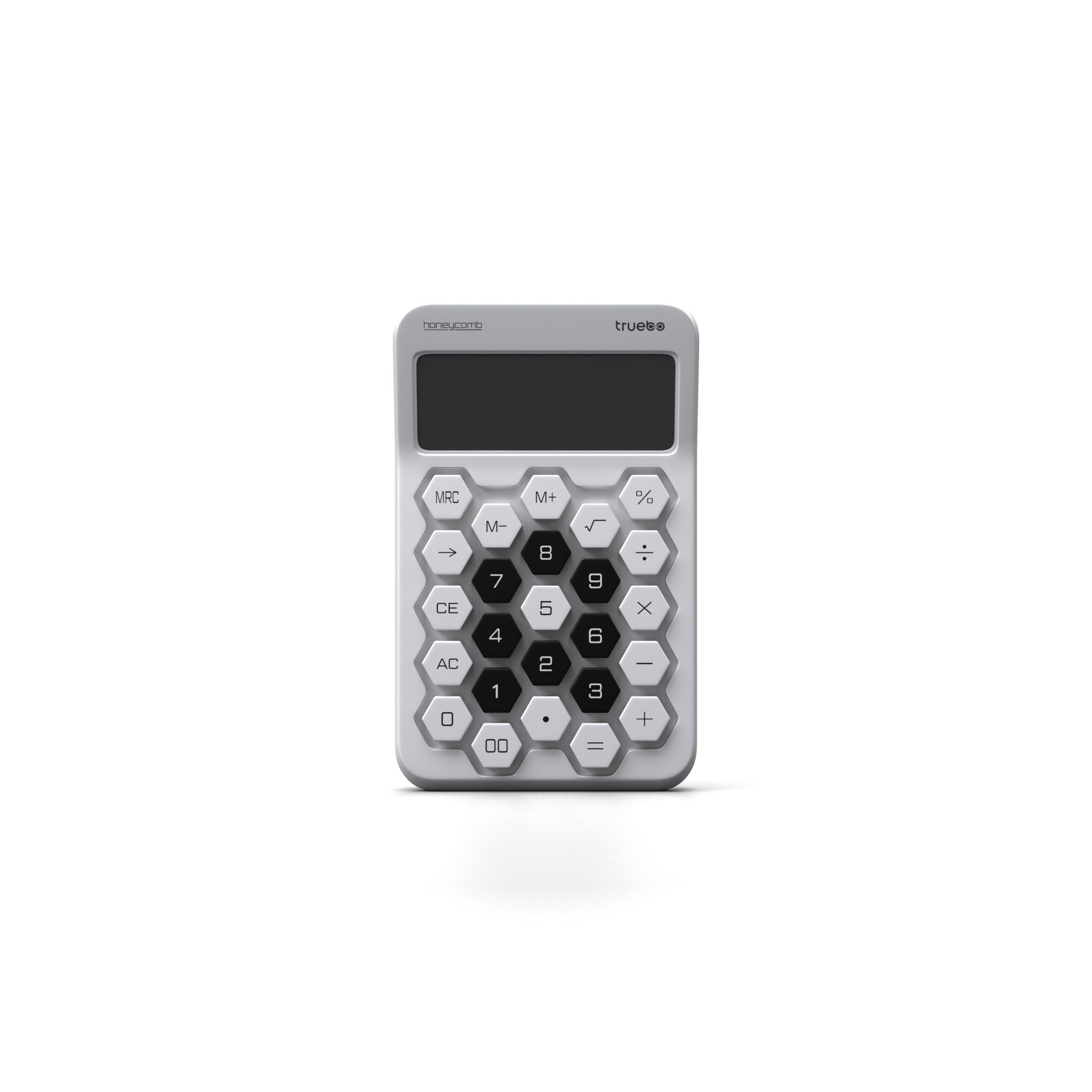 Truebo HoneyComb Beyaz Renkli Hesap Makinesi