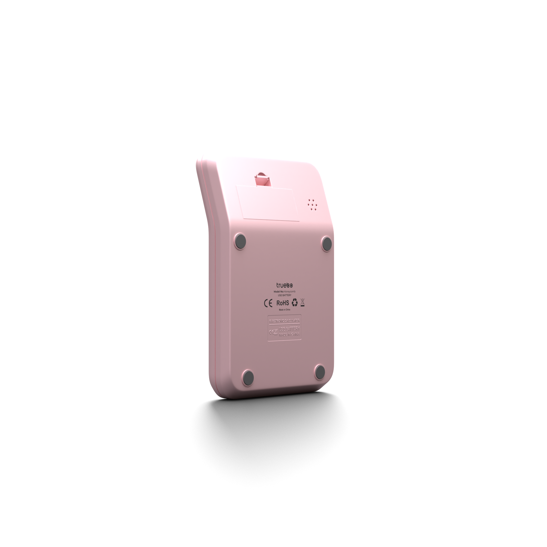 Truebo HoneyComb Pembe Renkli Hesap Makinesi